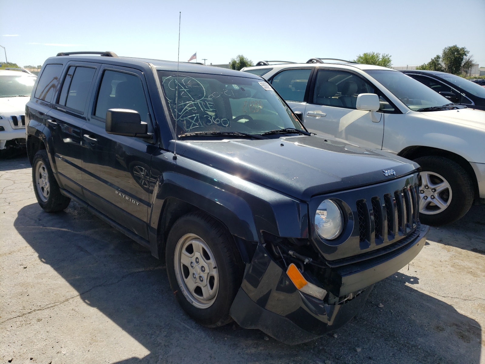 Photo 1 from auction – 2015 JEEP PATRIOT SP with VIN 1C4NJPBB0FD296214