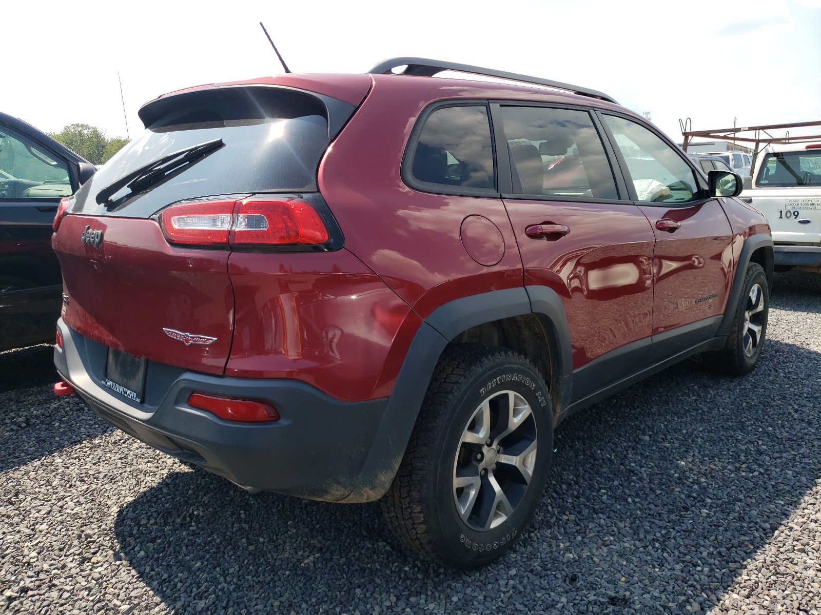 Photo 4 from auction – 2015 JEEP CHEROKEE T with VIN 1C4PJMBS2FW786892