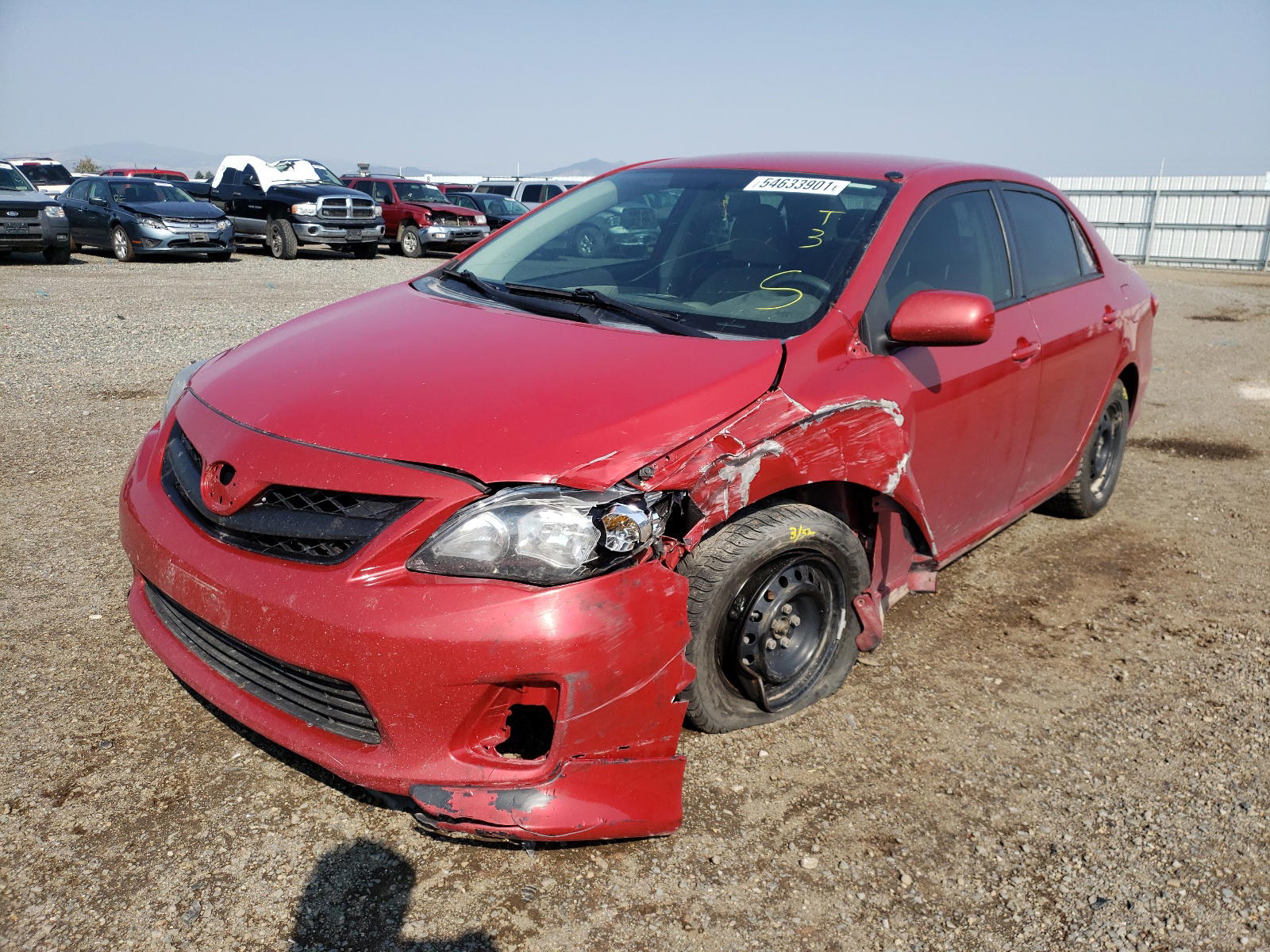 Photo 2 from auction – 2011 TOYOTA COROLLA BA with VIN 2T1BU4EEXBC662184
