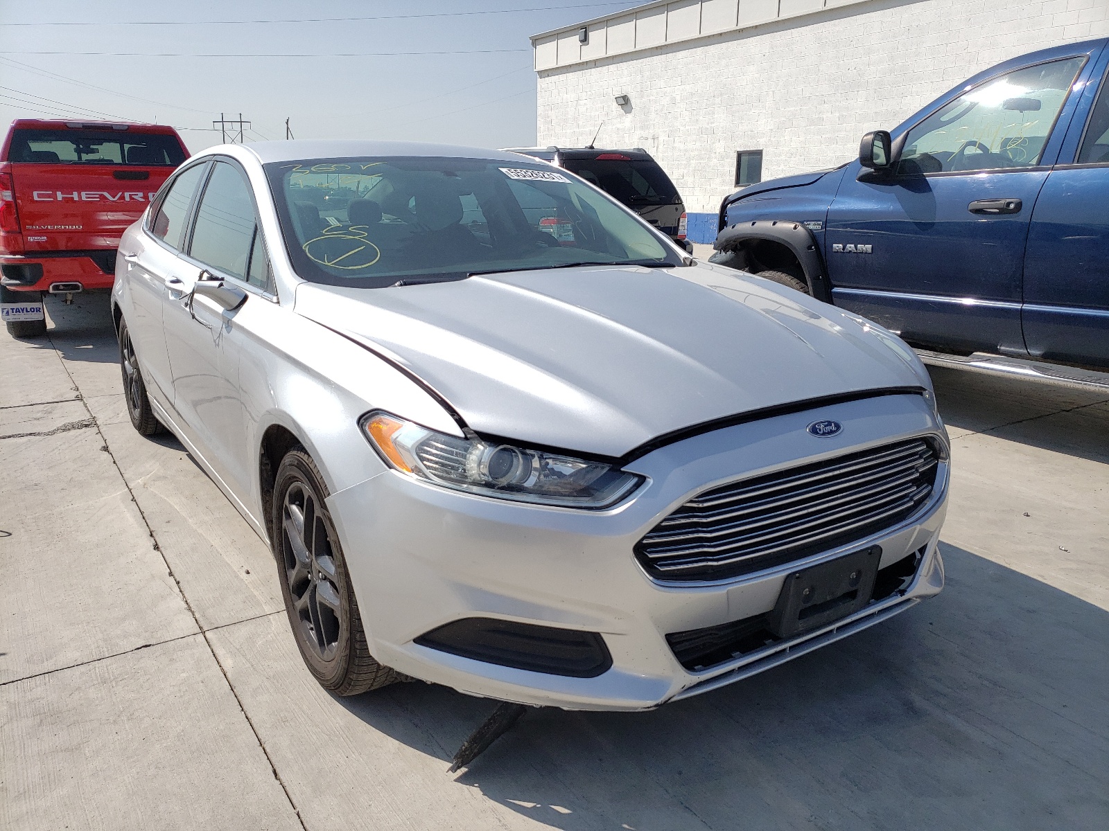 FORD FUSION SE 2014 with VIN 3FA6P0H75ER143692 - Photo from auction