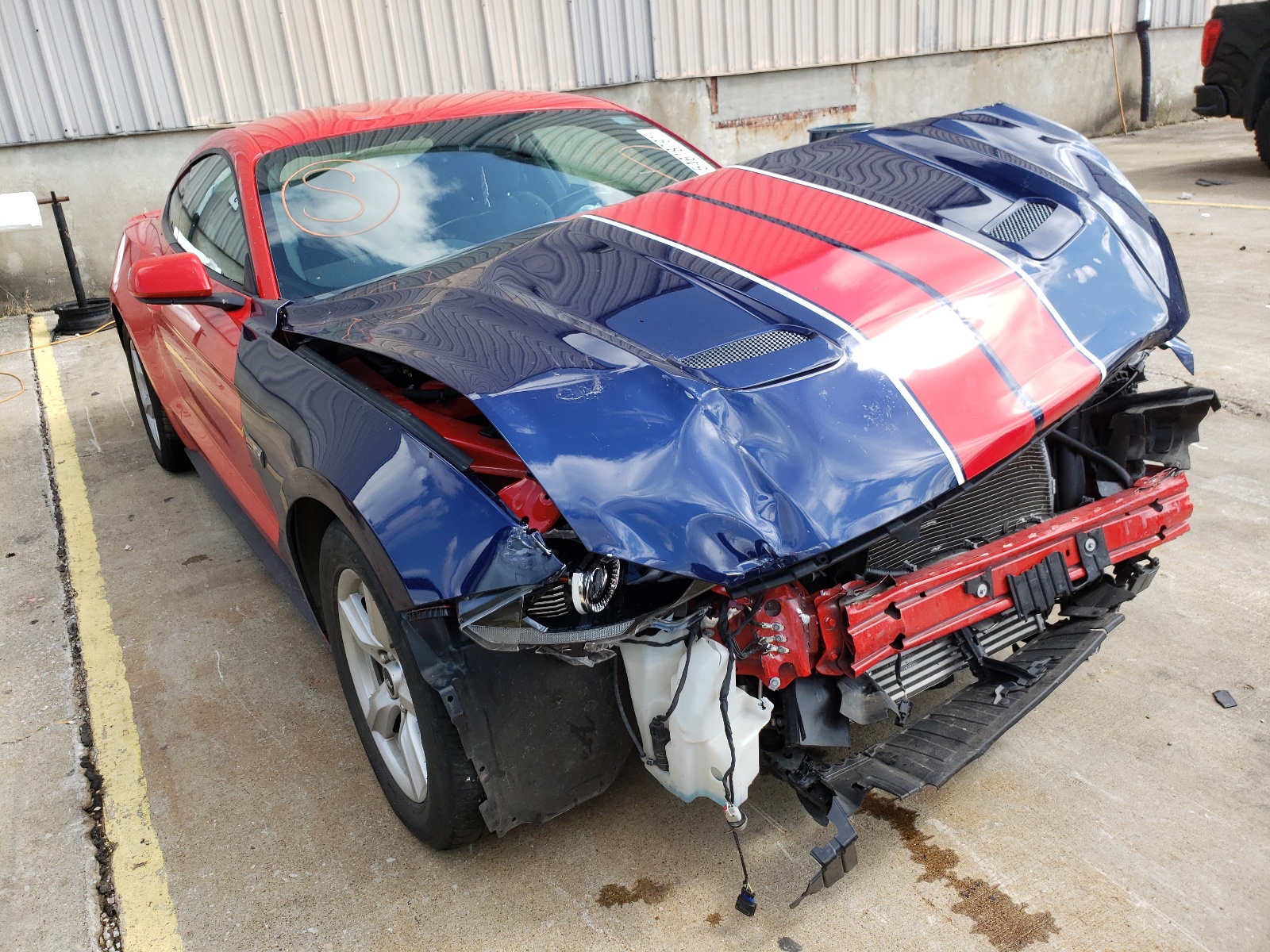 Photo 1 from auction – 2019 FORD MUSTANG with VIN 1FA6P8TH5K5122239