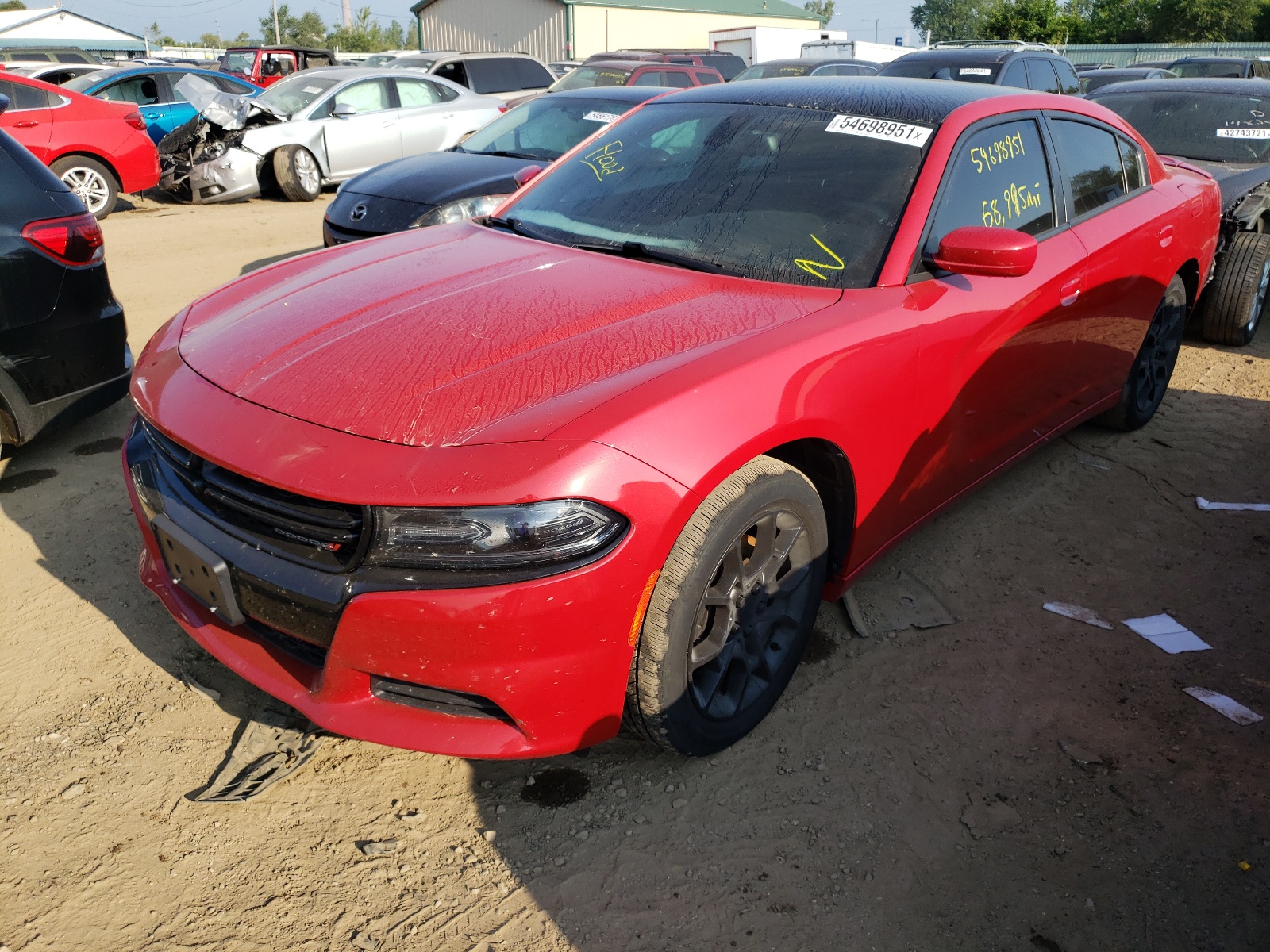Photo 2 from auction – 2015 DODGE CHARGER SX with VIN 2C3CDXJG0FH837300