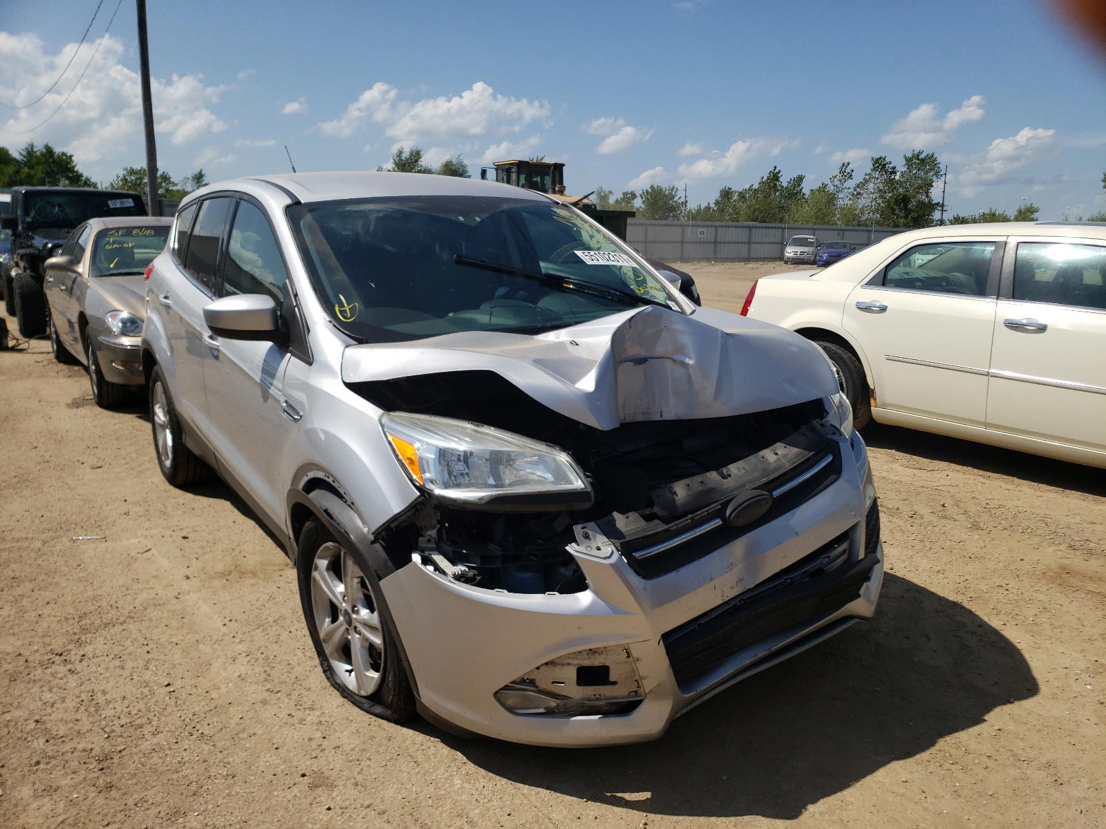 FORD ESCAPE SE 2013 with VIN 1FMCU0G96DUD03185 - Photo from auction