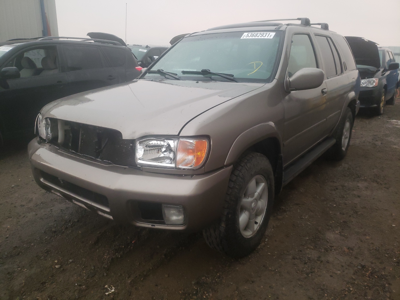 Photo 2 from auction – 2001 NISSAN PATHFINDER with VIN JN8DR09Y51W570367