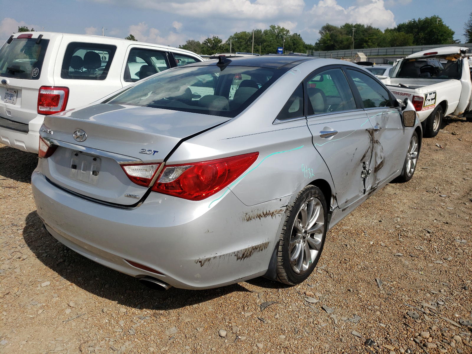 Photo 4 from auction – 2012 HYUNDAI SONATA SE with VIN 5NPEC4AB0CH450422