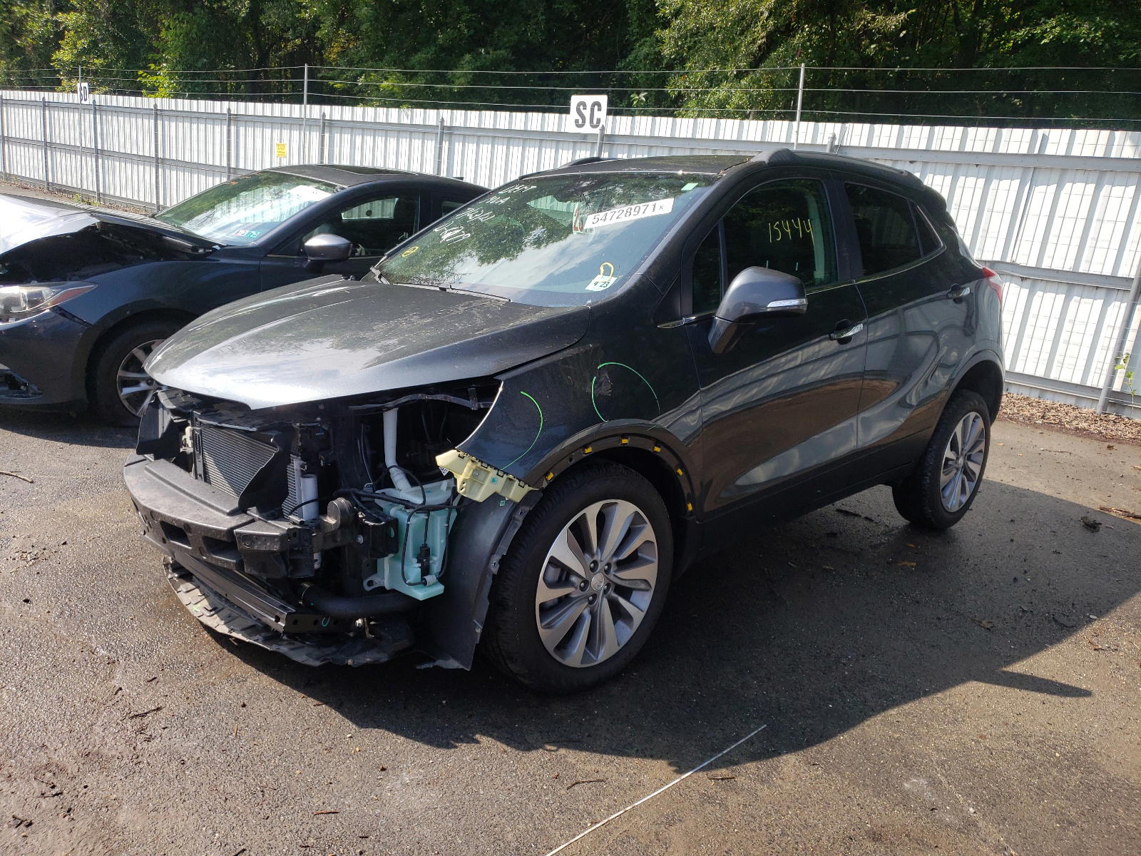 Photo 2 from auction – 2018 BUICK ENCORE PRE with VIN KL4CJASB6JB617336