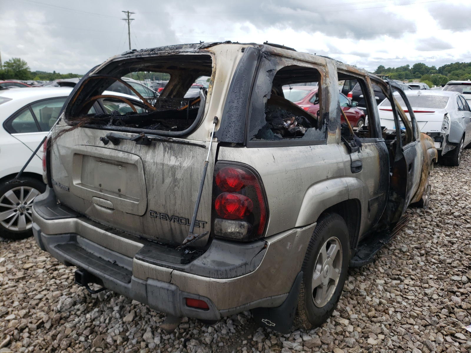 Photo 4 from auction – 2002 CHEVROLET TRAILBLAZE with VIN 1GNDT13S222473098