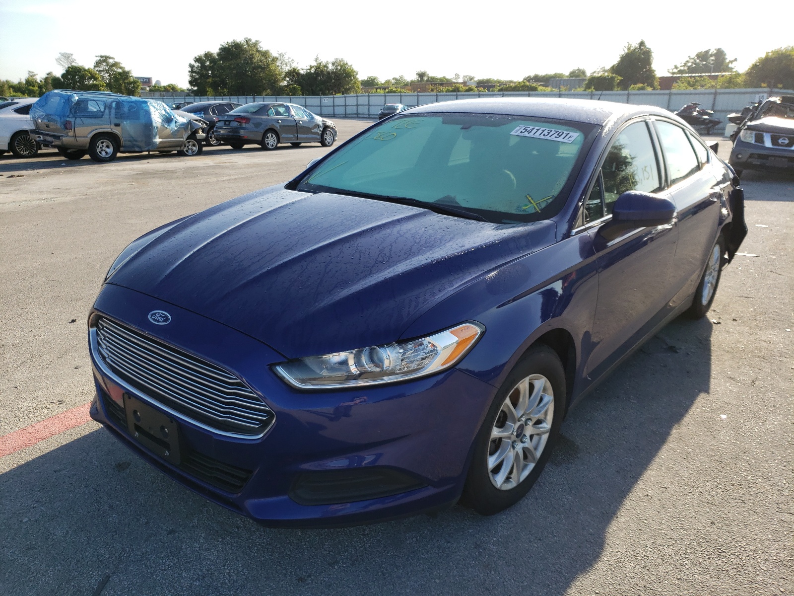 Photo 2 from auction – 2016 FORD FUSION S with VIN 1FA6P0G78G5133312