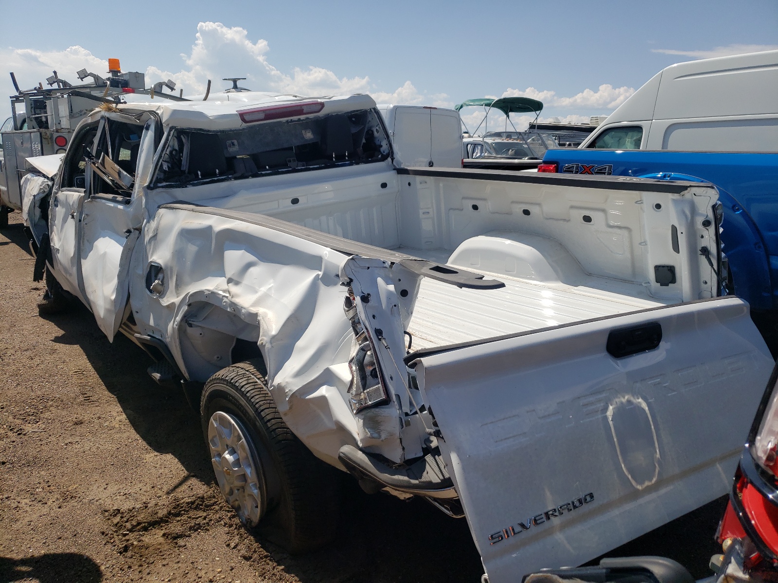 Photo 3 from auction – 2021 CHEVROLET SILVERADO with VIN 1GC1YNEY1MF264162