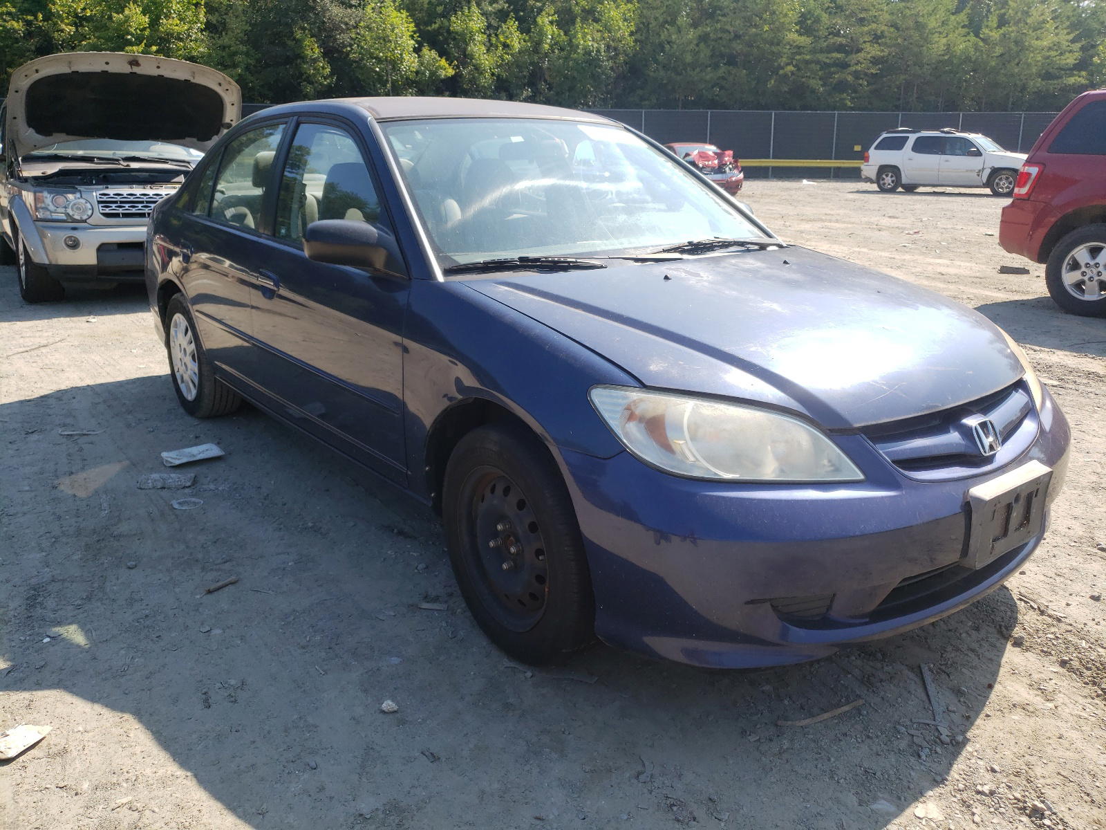 HONDA CIVIC 2004 with VIN 2HGES16594H636766 - Photo from auction
