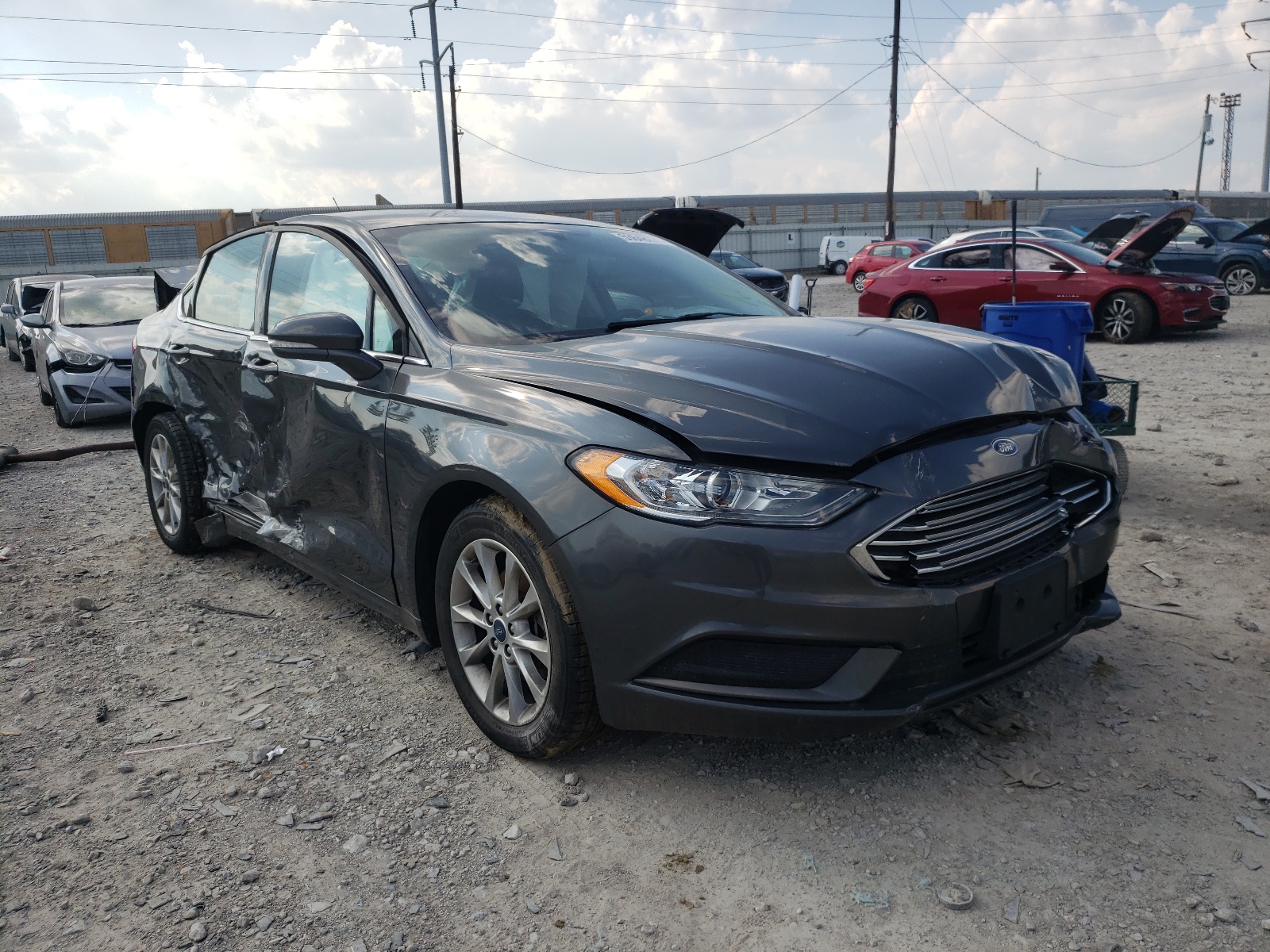 Photo 14 from auction – 2017 FORD FUSION SE with VIN 3FA6P0HD7HR320186