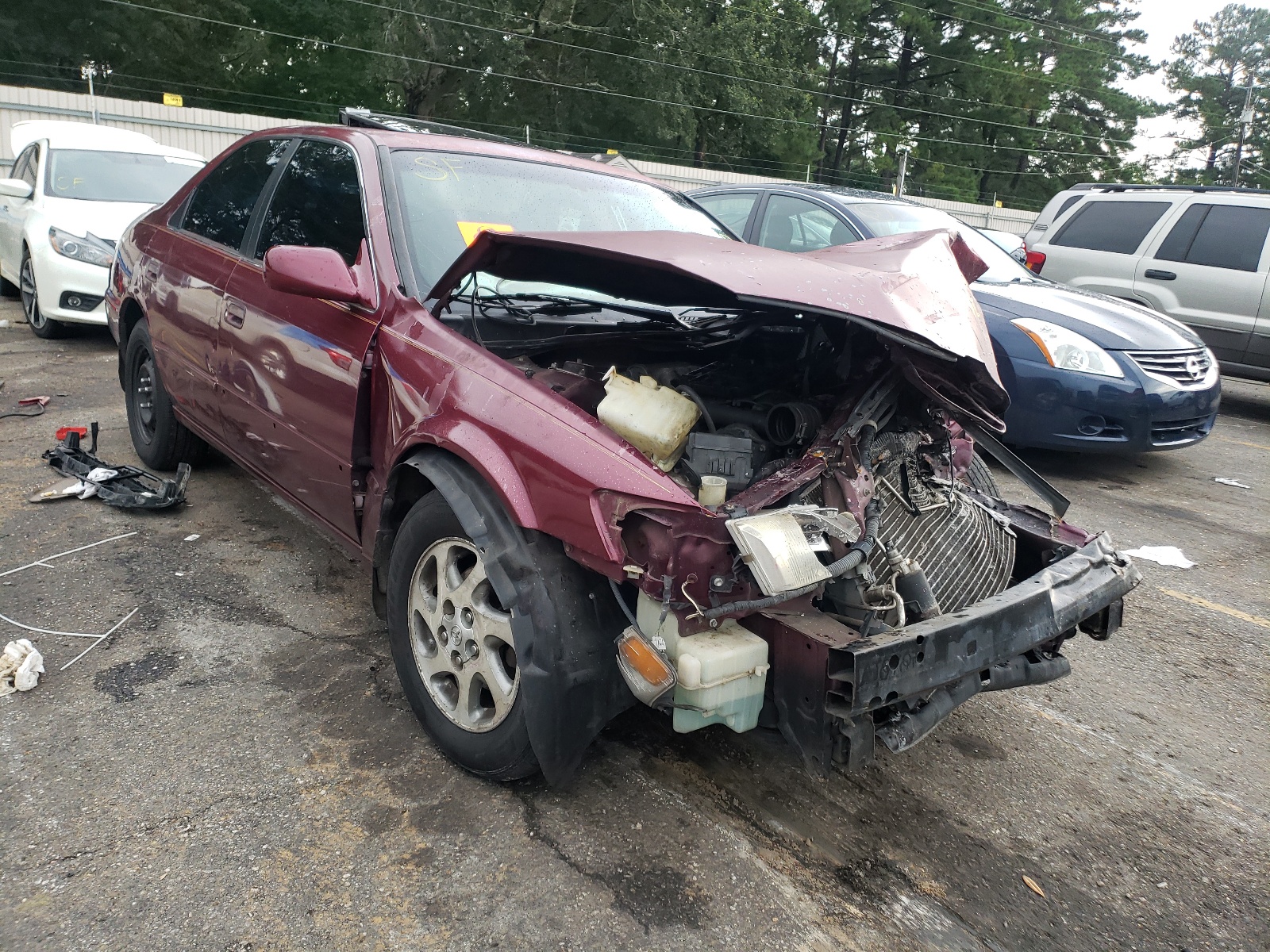 TOYOTA CAMRY CE 1998 with VIN 4T1BF28K0WU069485 - Photo from auction