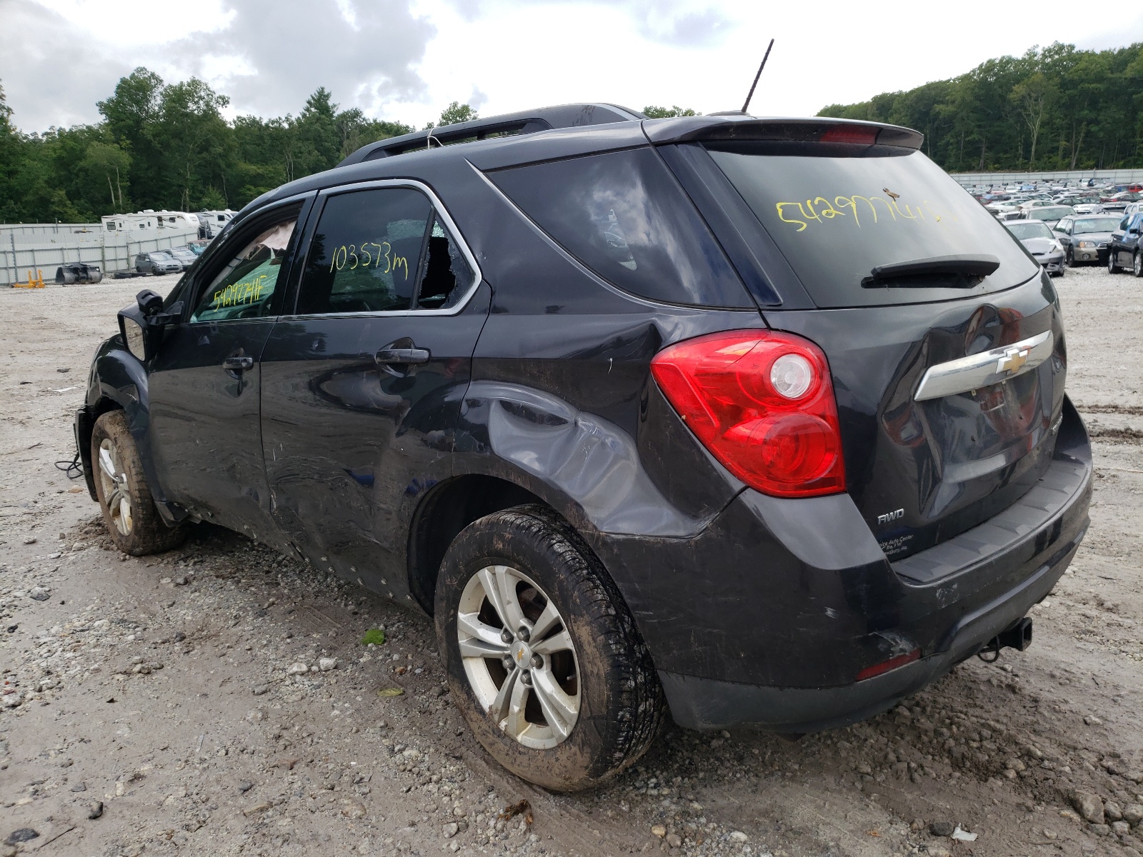 Photo 3 from auction – 2015 CHEVROLET EQUINOX LT with VIN 2GNFLFEK6F6431237