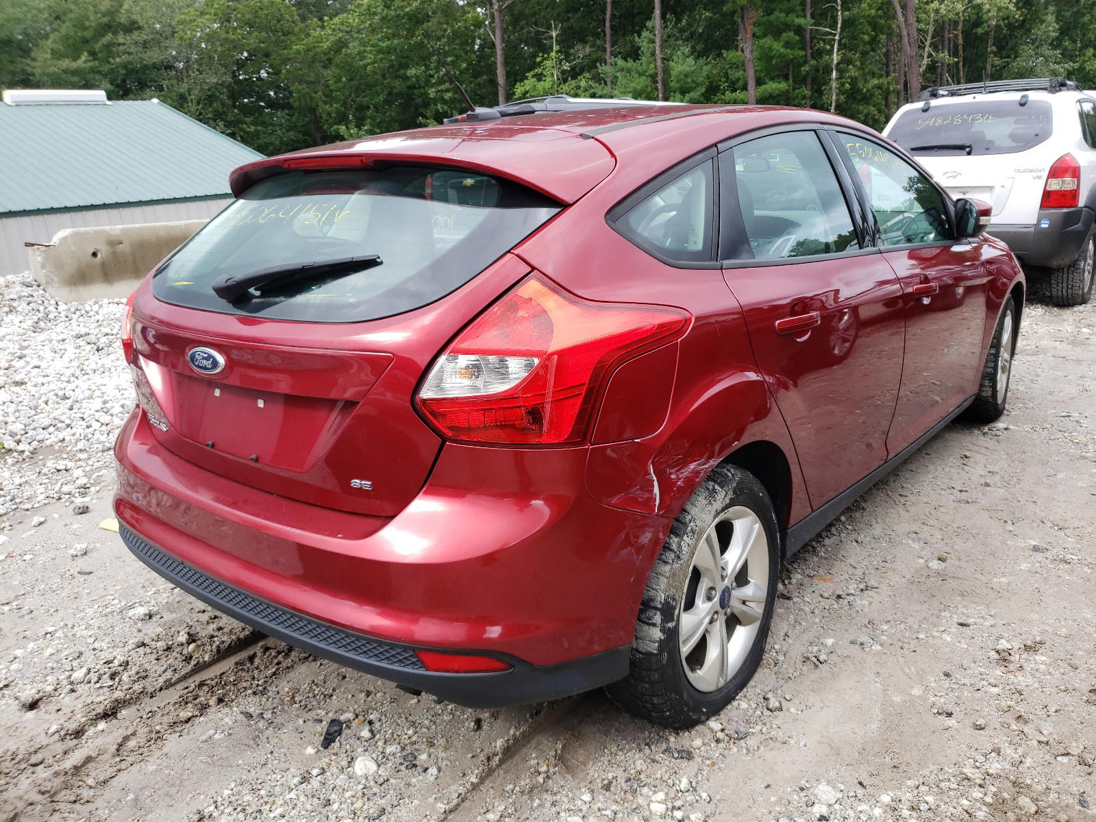 Photo 4 from auction – 2013 FORD FOCUS SE with VIN 1FADP3K24DL378183