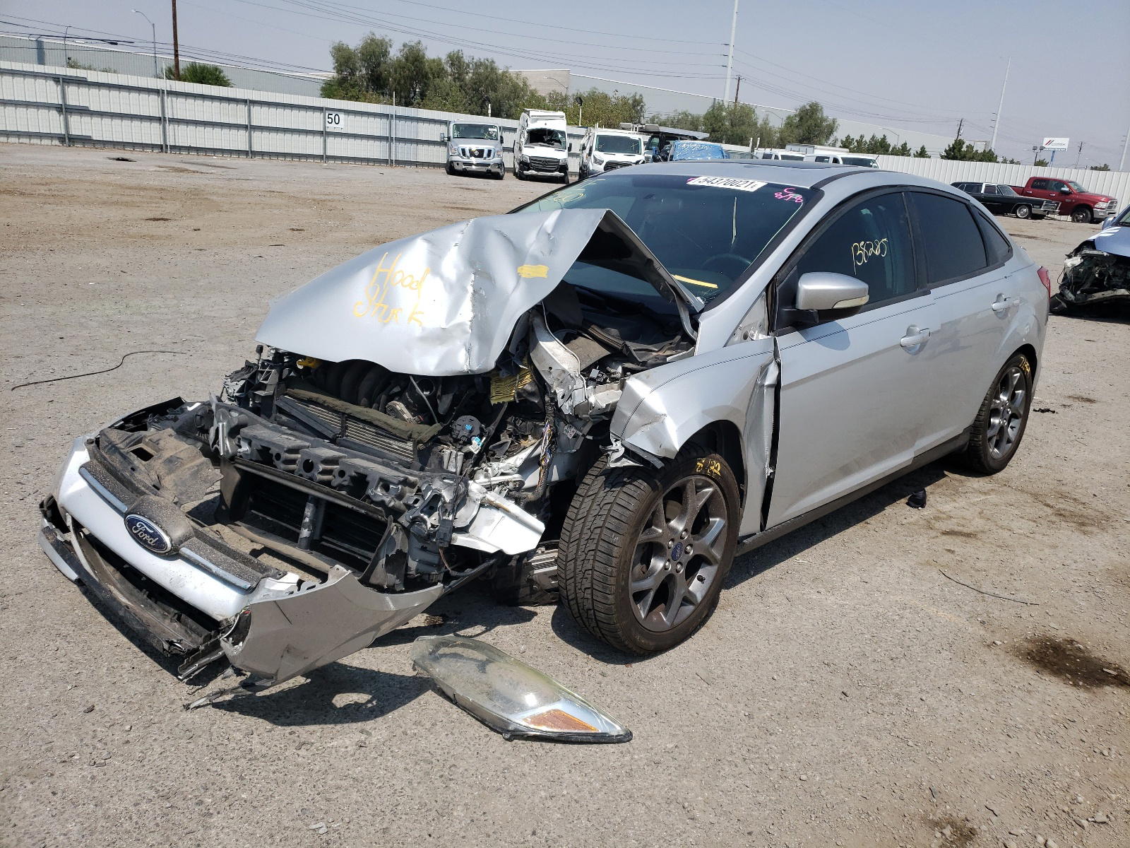 Photo 2 from auction – 2014 FORD FOCUS SE with VIN 1FADP3F22EL307222