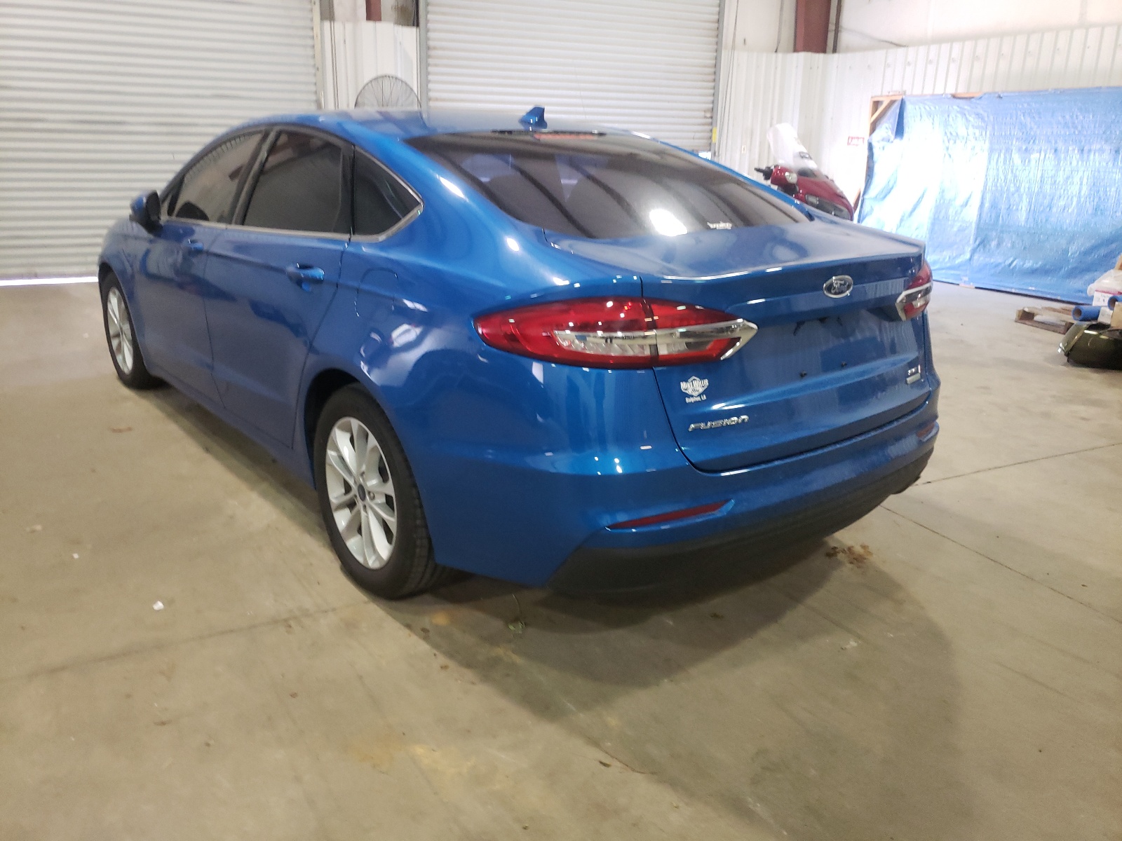 Photo 3 from auction – 2020 FORD FUSION SE with VIN 3FA6P0HD0LR232475