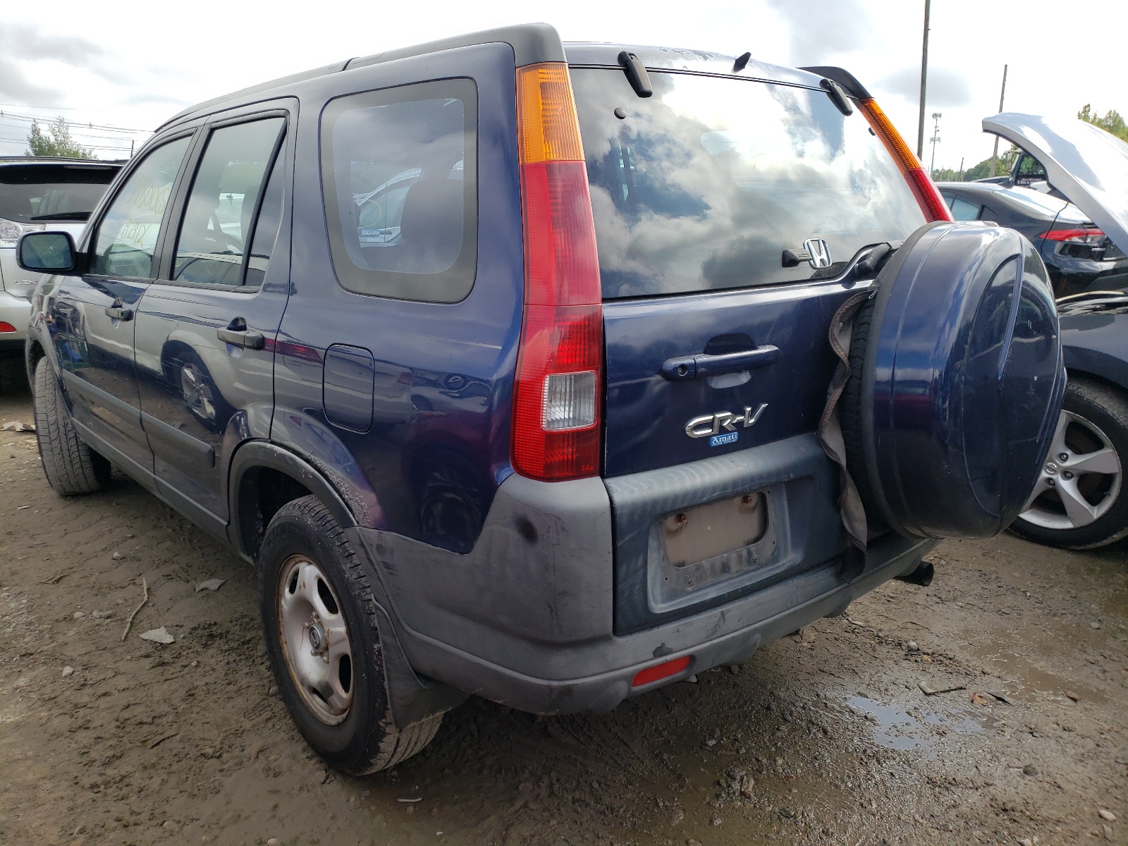 Photo 3 from auction – 2002 HONDA CR-V LX with VIN JHLRD68432C016607
