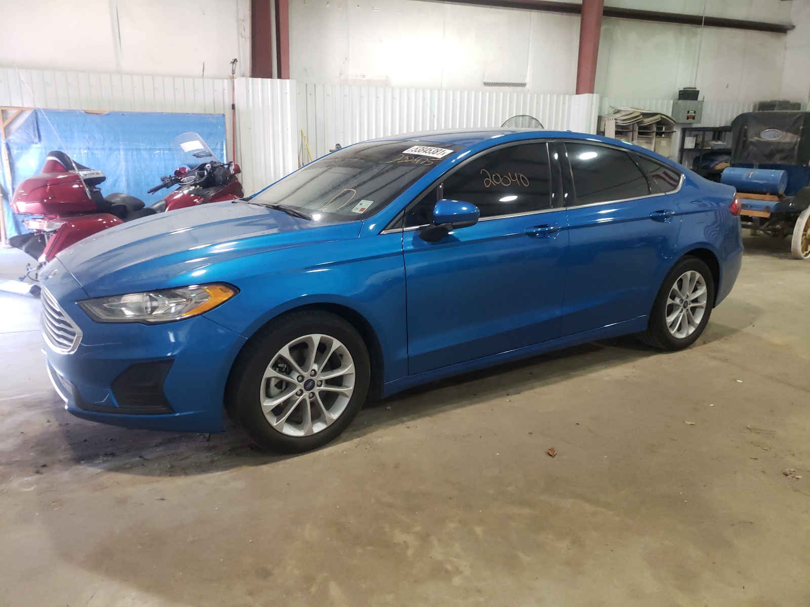 Photo 9 from auction – 2020 FORD FUSION SE with VIN 3FA6P0HD0LR232475