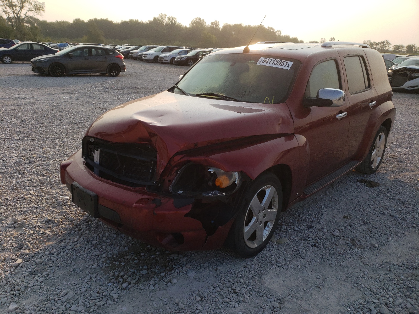 Photo 2 from auction – 2008 CHEVROLET HHR LT with VIN 3GNCA23B49S503224