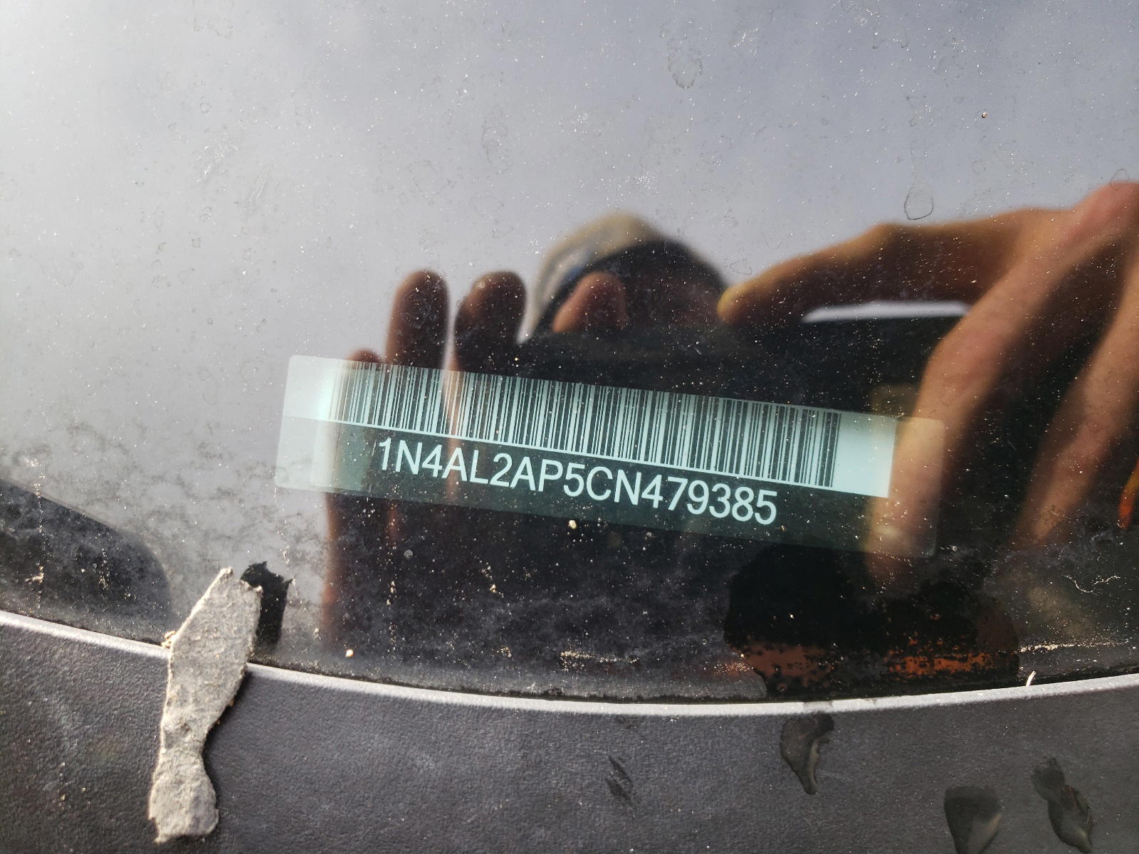 Photo 10 from auction – 2012 NISSAN ALTIMA BAS with VIN 1N4AL2AP5CN479385