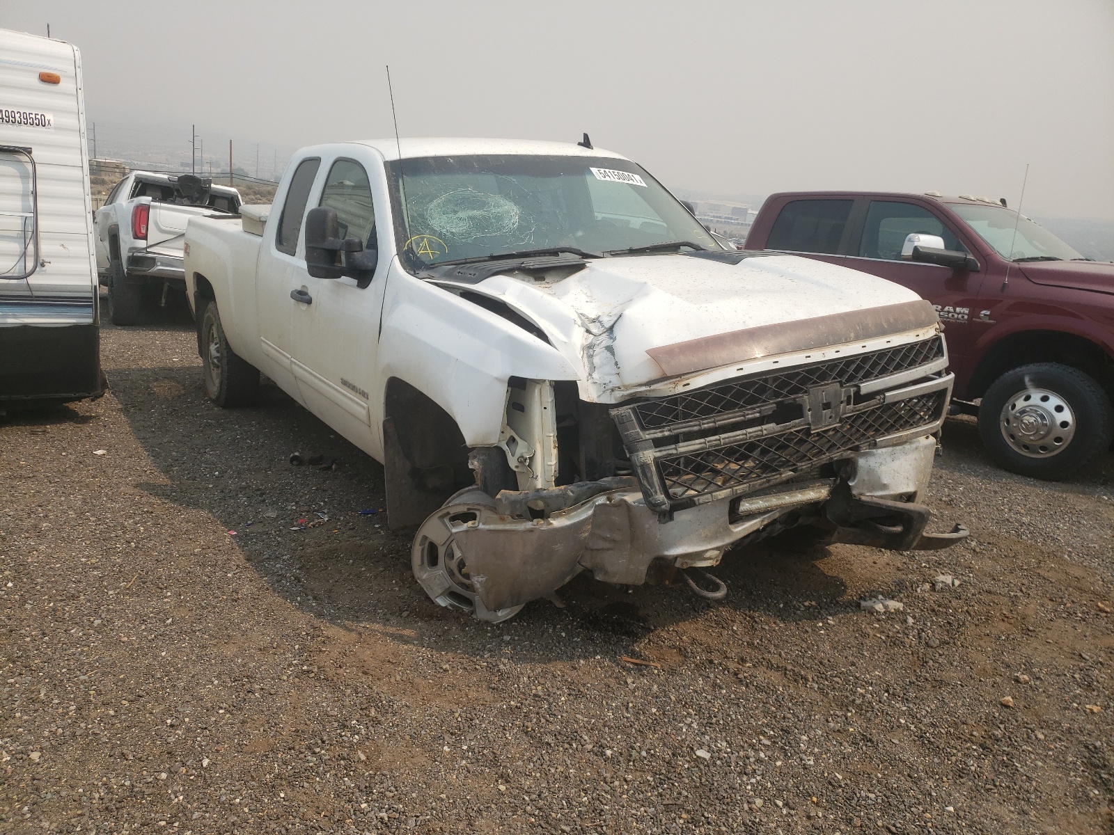 CHEVROLET SILVERADO 2011 with VIN 1GC5K0CG9BZ406365 - Photo from auction