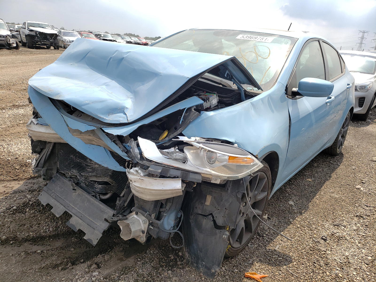 Photo 2 from auction – 2013 DODGE DART SXT with VIN 1C3CDFBA0DD199189