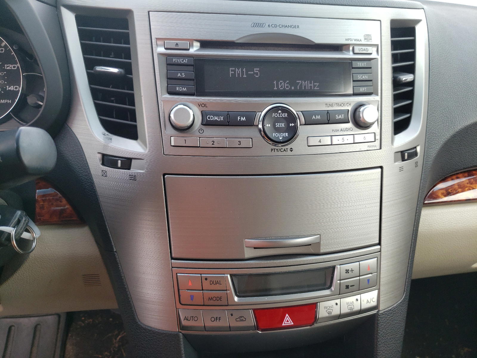 Photo 9 from auction – 2010 SUBARU OUTBACK 2. with VIN 4S4BRBKC0A3356414