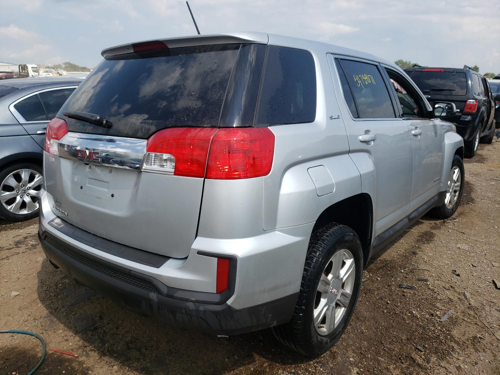 Photo 4 from auction – 2016 GMC TERRAIN SL with VIN 2GKALMEK1G6190099