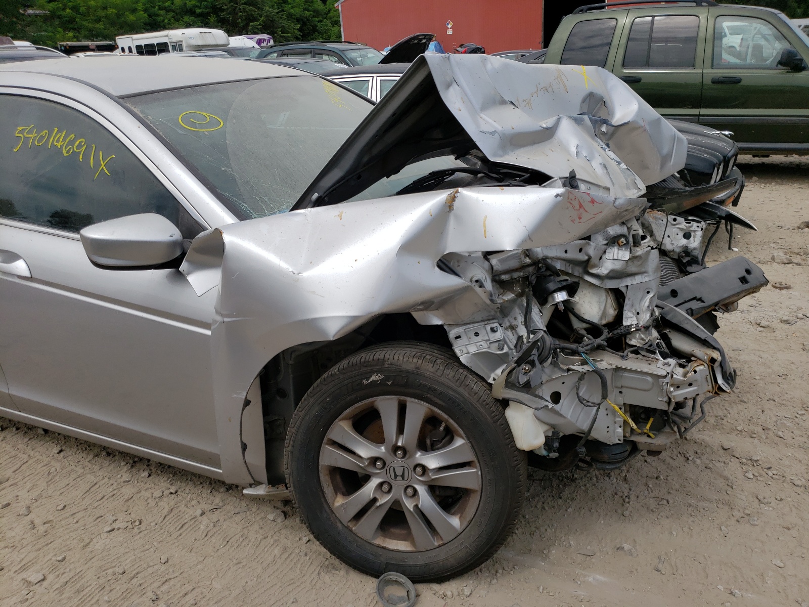 Photo 9 from auction – 2011 HONDA ACCORD SE with VIN 1HGCP2F68BA088777