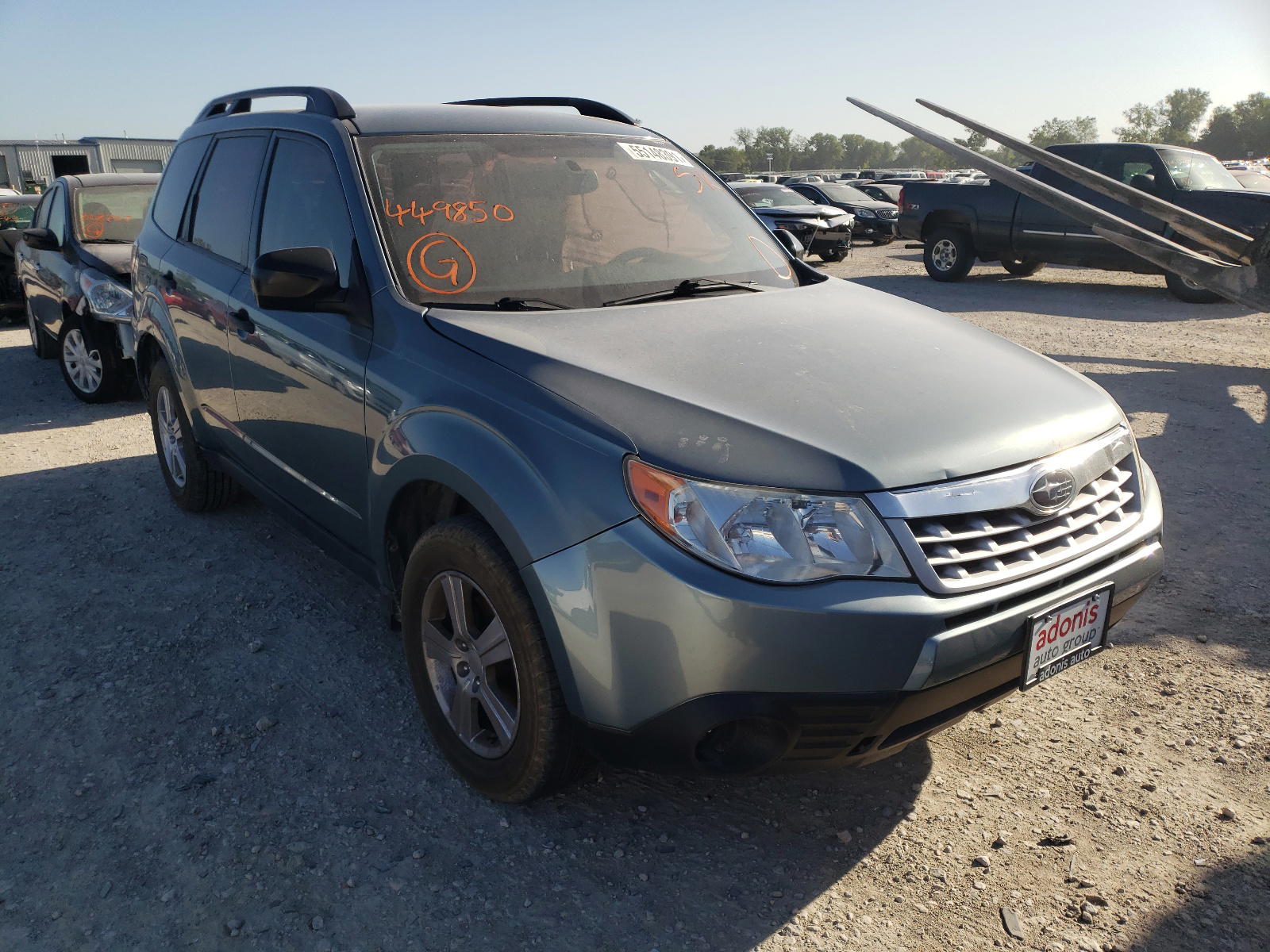 SUBARU FORESTER 2 2012 with VIN JF2SHBBC5CH449850 - Photo from auction