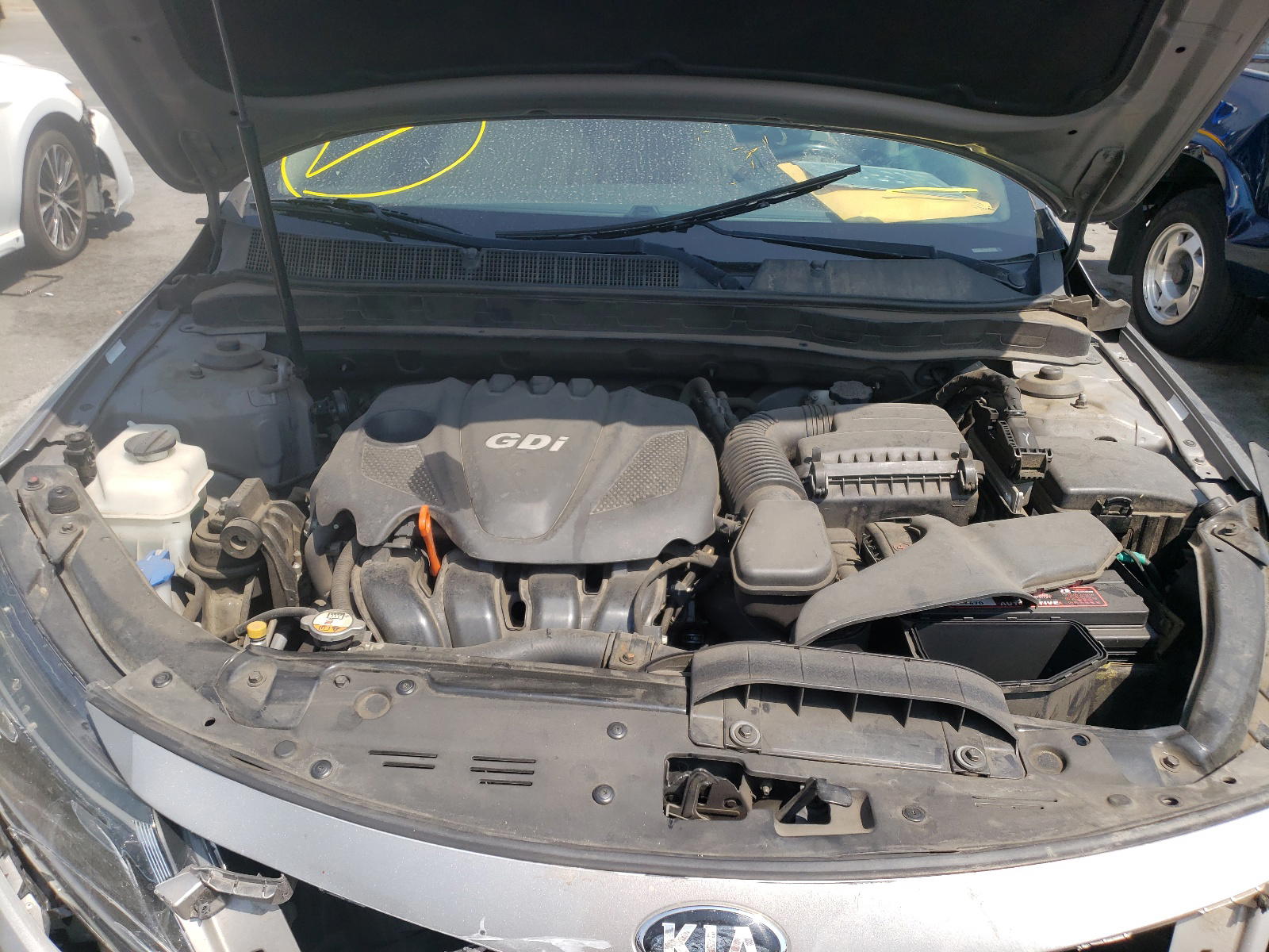 Photo 7 from auction – 2014 KIA OPTIMA EX with VIN 5XXGN4A79EG276220