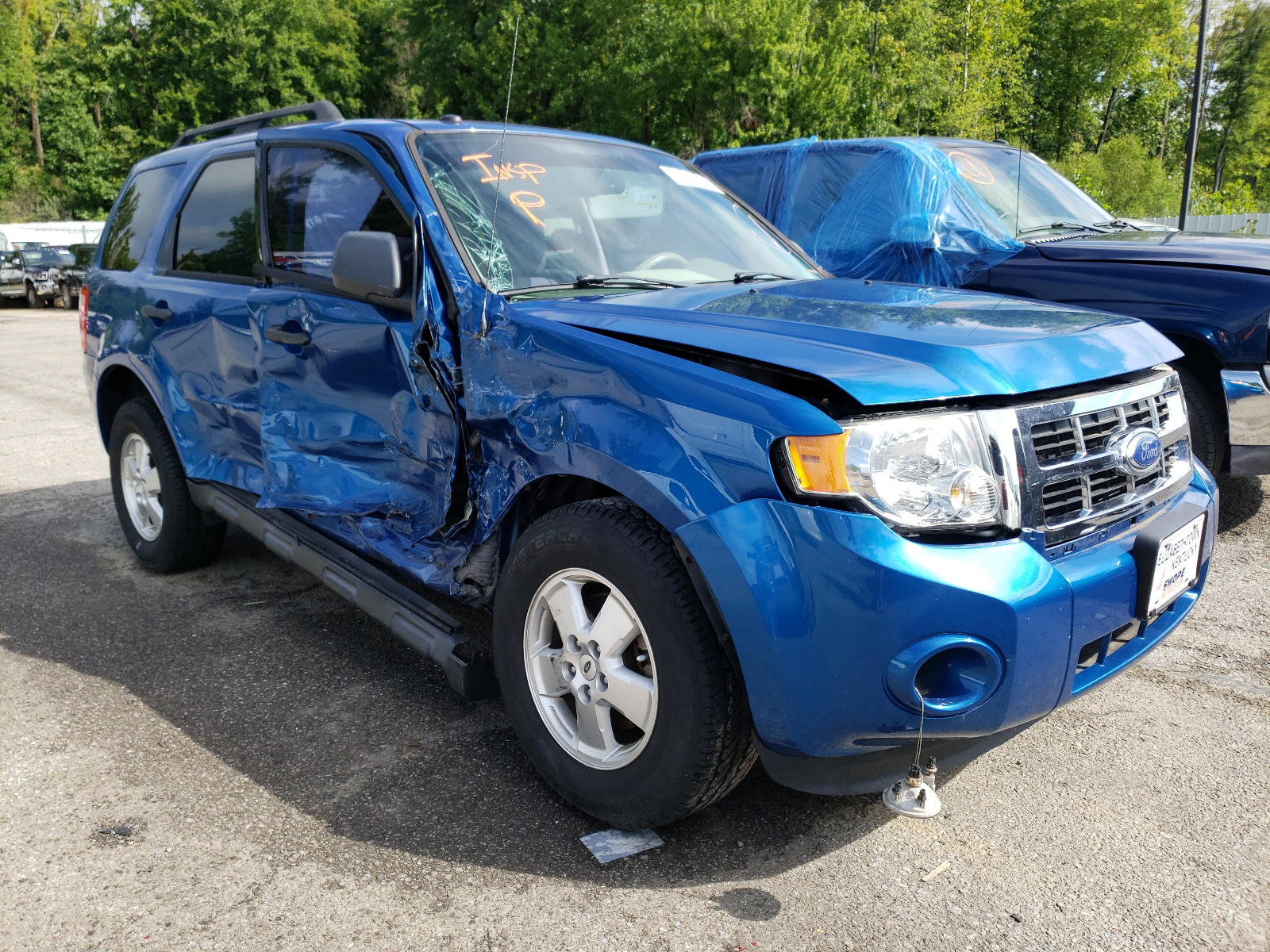 FORD ESCAPE XLT 2011 with VIN 1FMCU0DG9BKC70856 - Photo from auction
