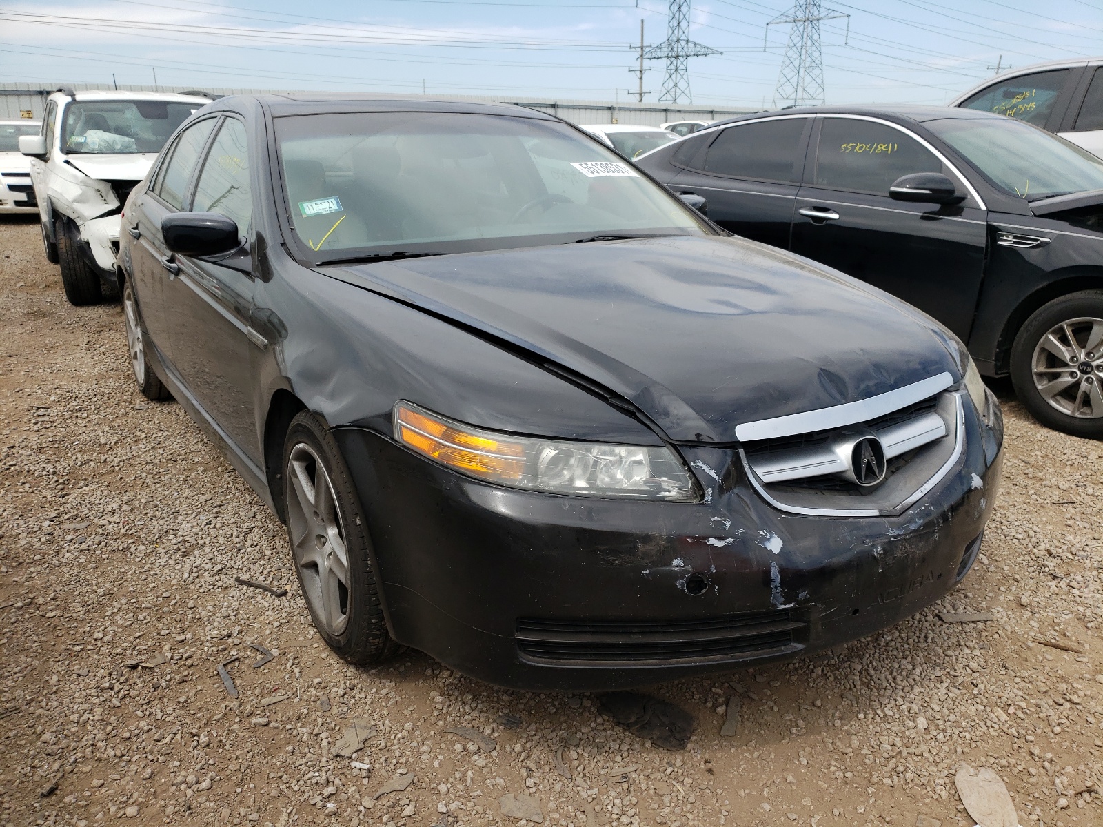 ACURA TL 2005 with VIN 19UUA66245A012519 - Photo from auction