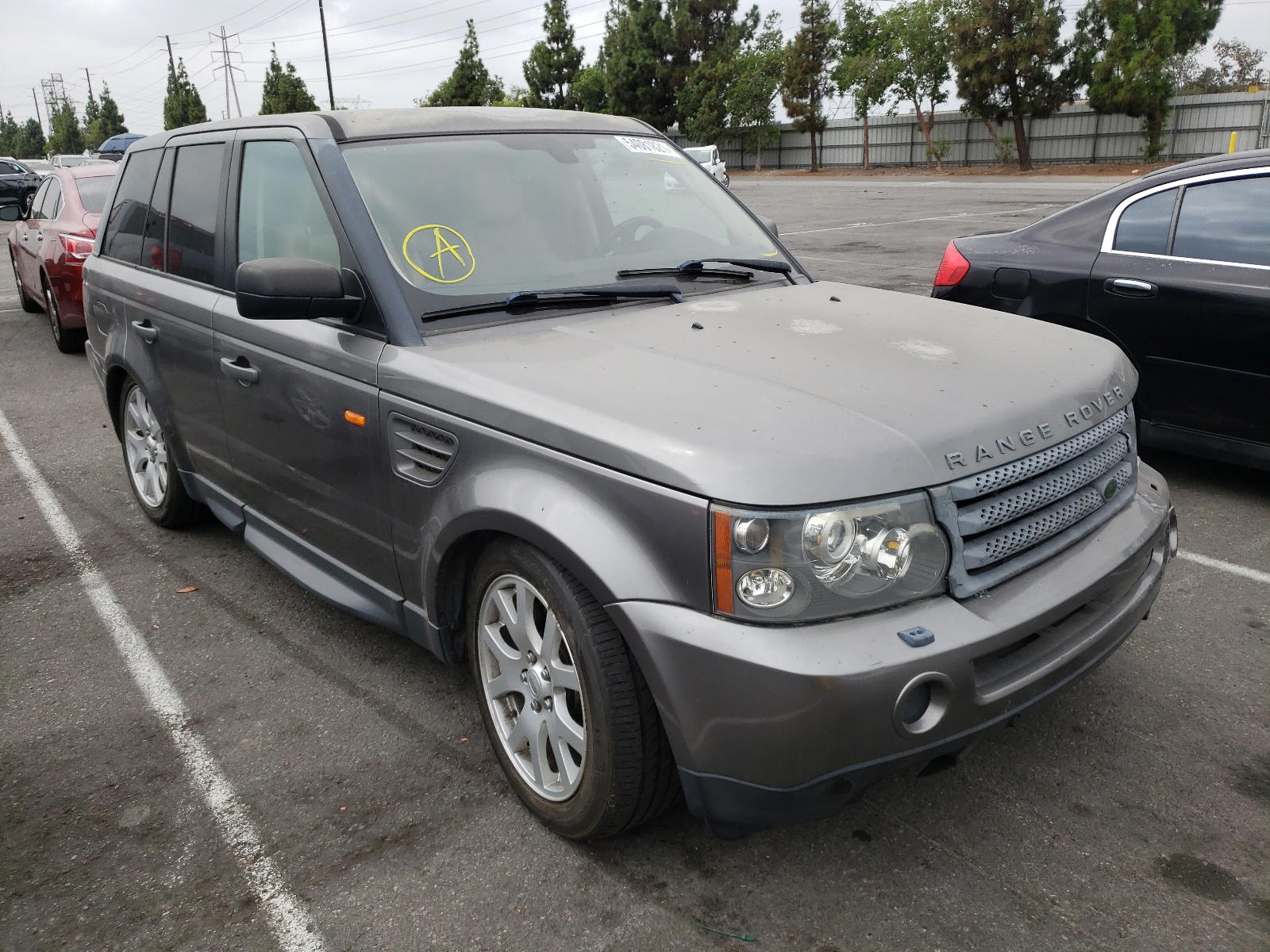 LAND ROVER RANGE ROVE 2008 with VIN SALSK25428A181028 - Photo from auction