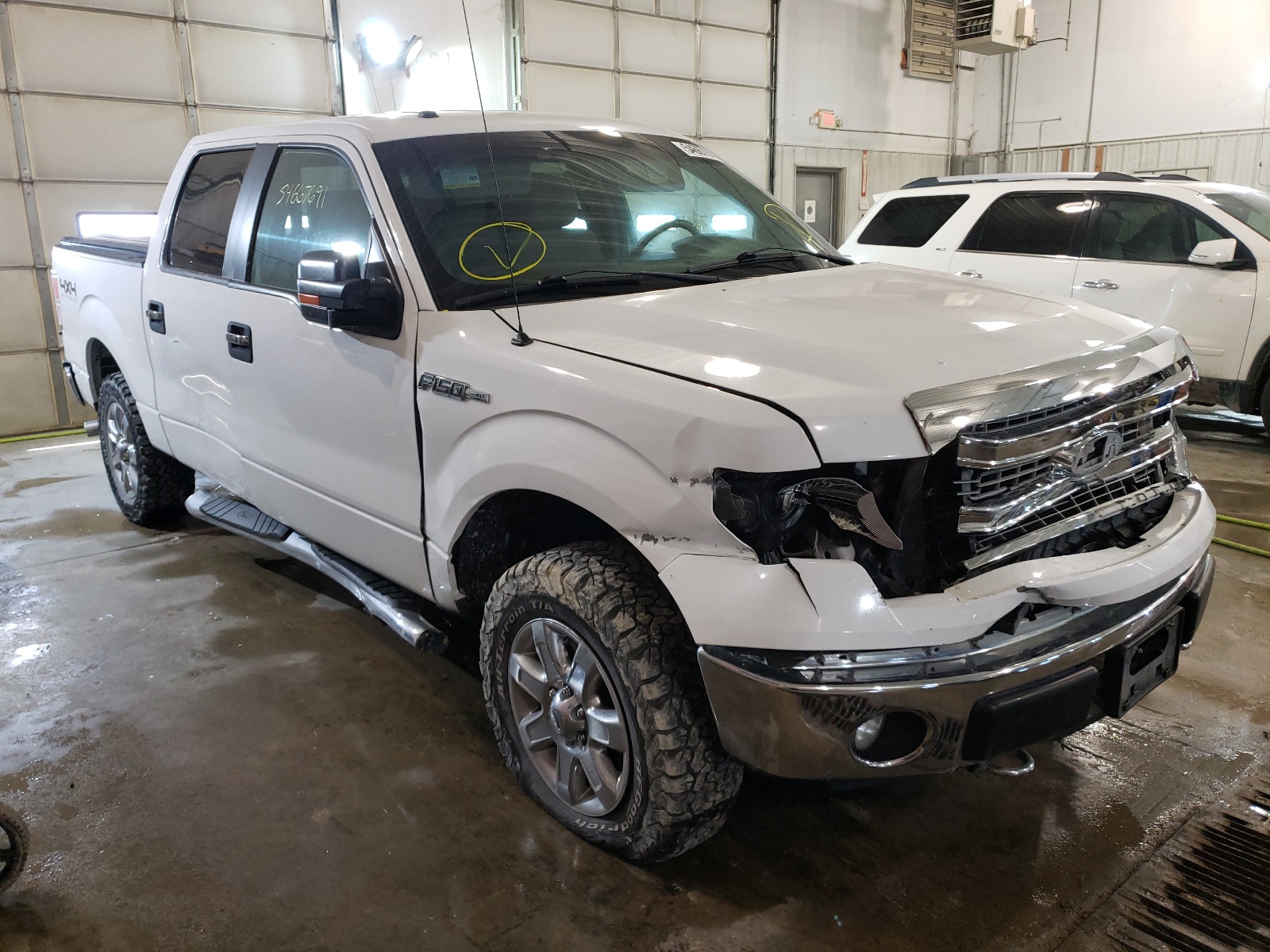FORD F150 SUPER 2013 with VIN 1FTFW1EF4DKF65275 - Photo from auction