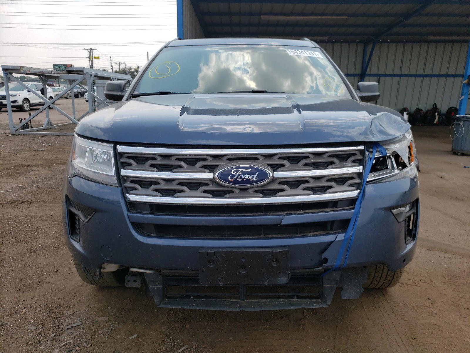 Photo 9 from auction – 2018 FORD EXPLORER with VIN 1FM5K8B80JGC71260