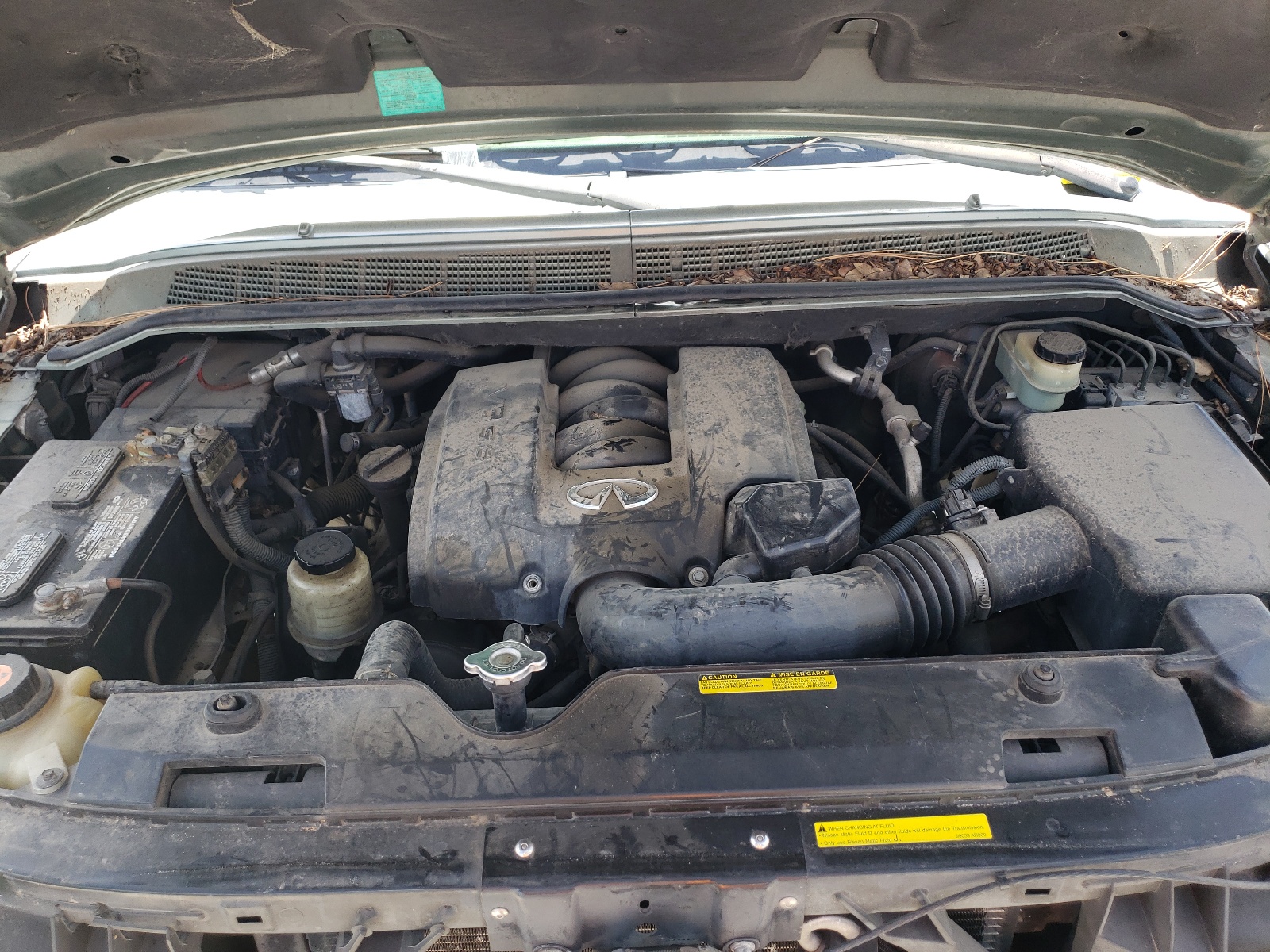 Photo 7 from auction – 2005 INFINITI QX56 with VIN 5N3AA08A55N805312
