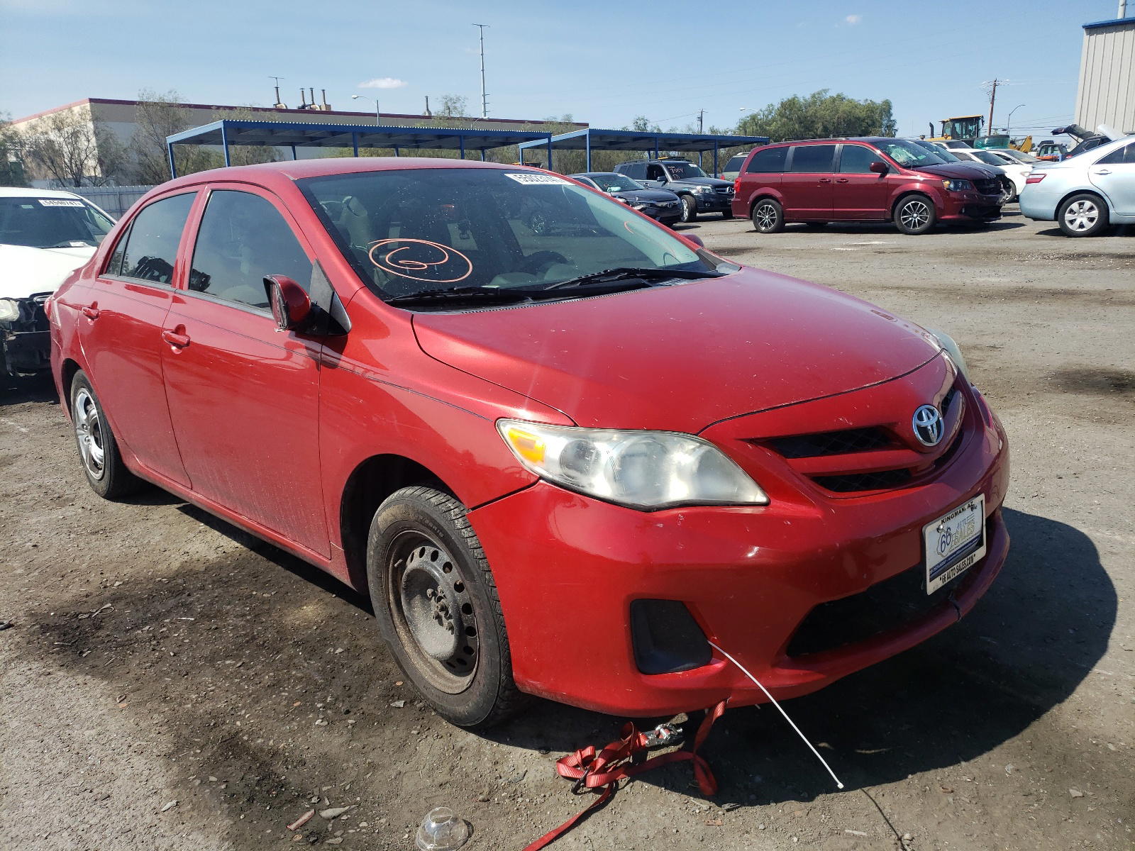 TOYOTA COROLLA BA 2013 with VIN 5YFBU4EE9DP200508 - Photo from auction