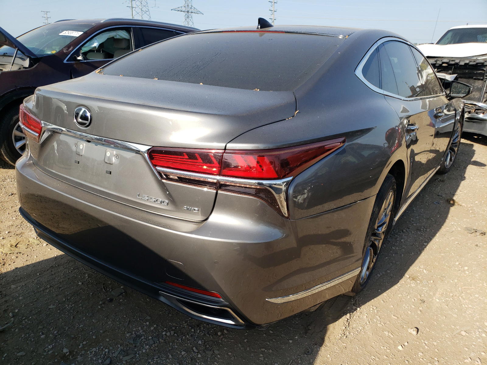 Photo 4 from auction – 2019 LEXUS LS 500 BAS with VIN JTHC51FF4K5006761