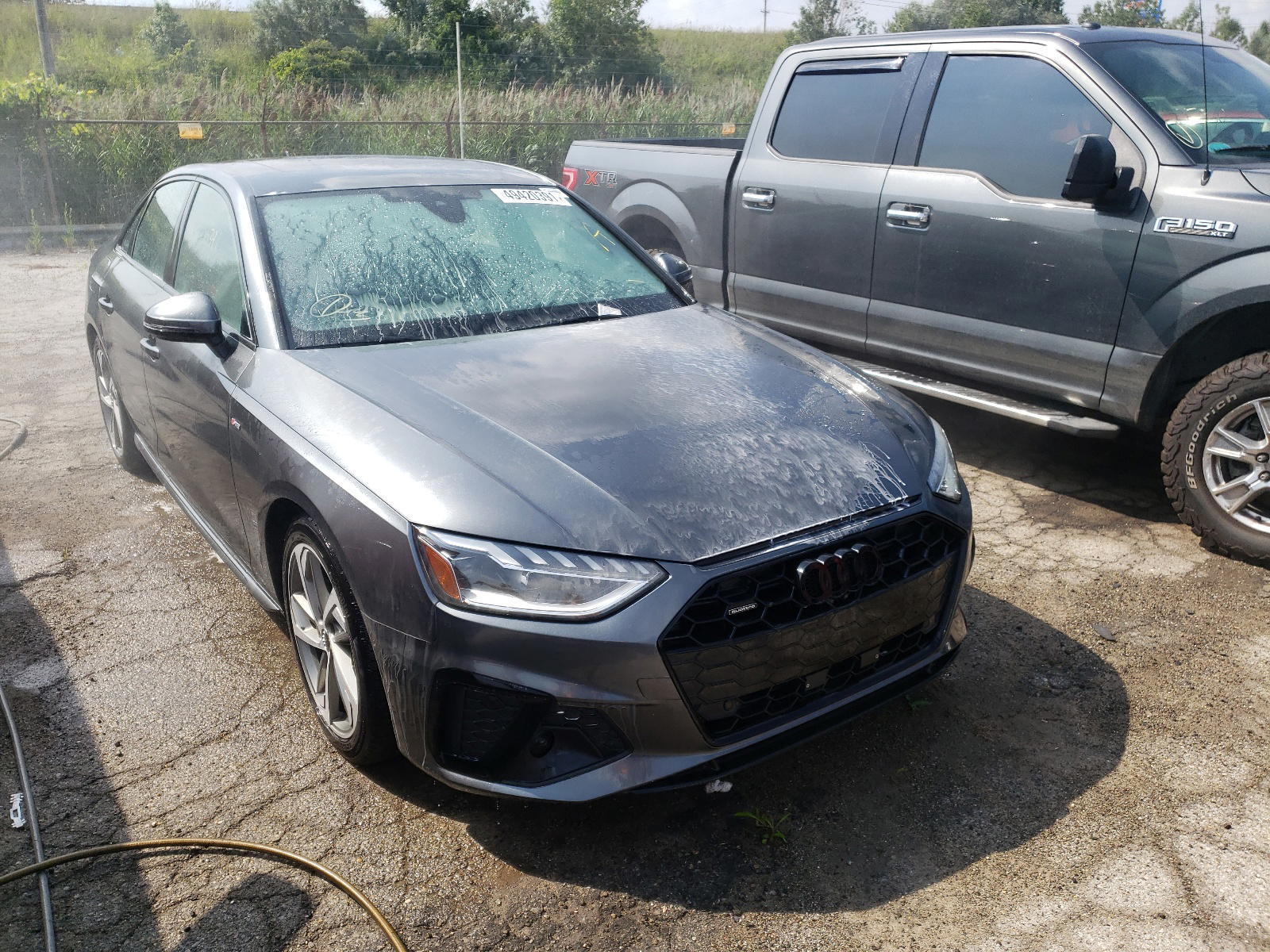 AUDI A4 PREMIUM 2021 with VIN WAUEAAF44MA030909 - Photo from auction