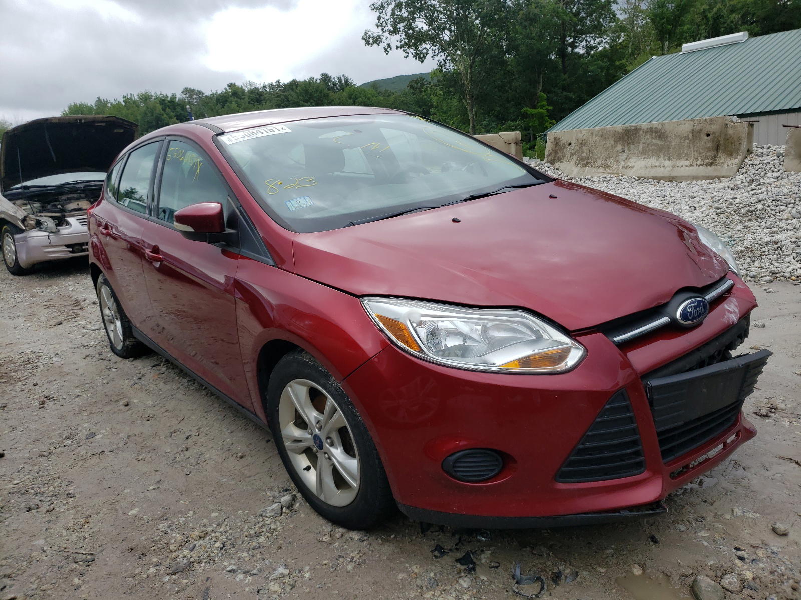 FORD FOCUS SE 2013 with VIN 1FADP3K24DL378183 - Photo from auction