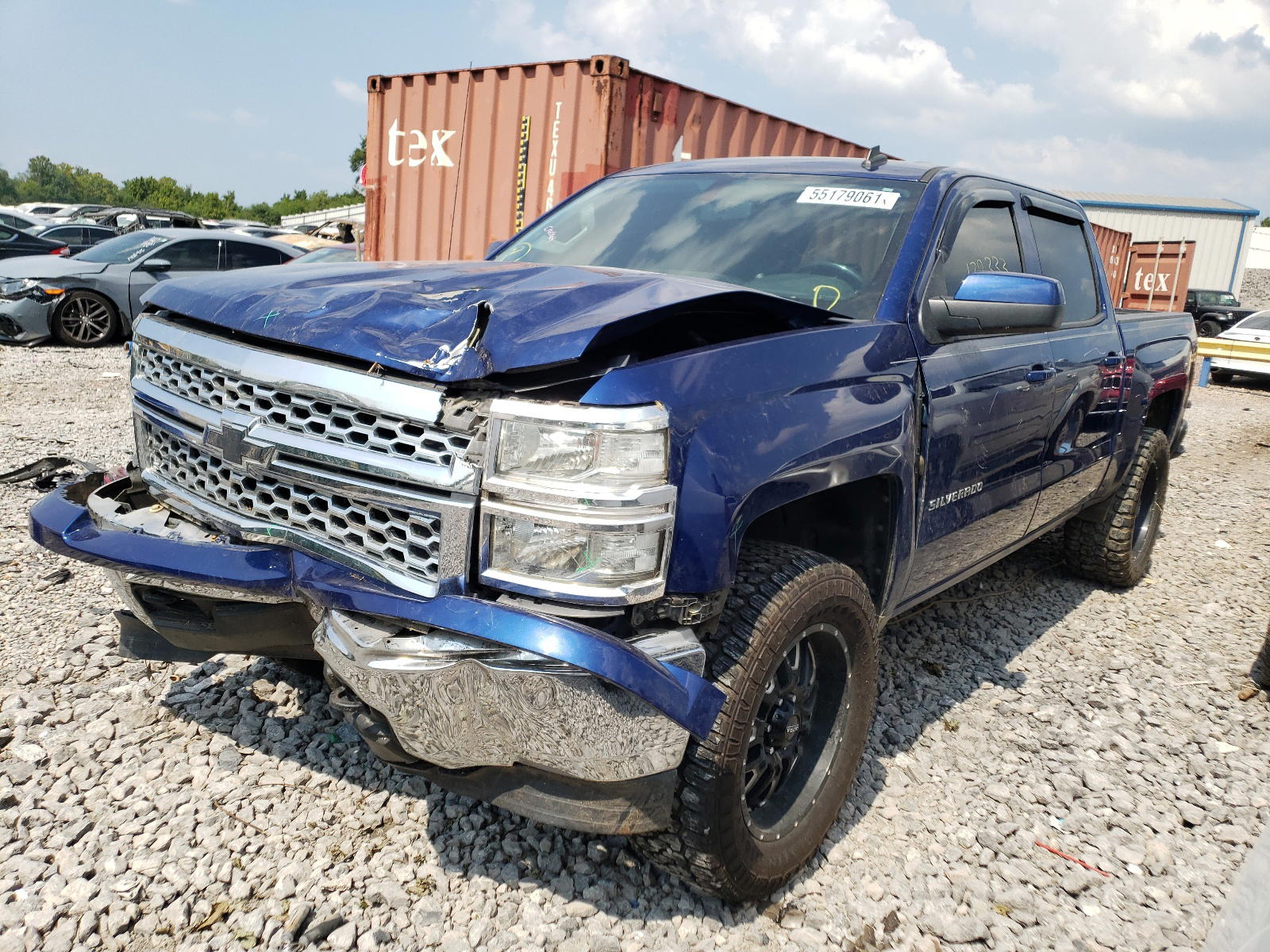 Photo 2 from auction – 2014 CHEVROLET SILVERADO with VIN 3GCUKREC3EG195601