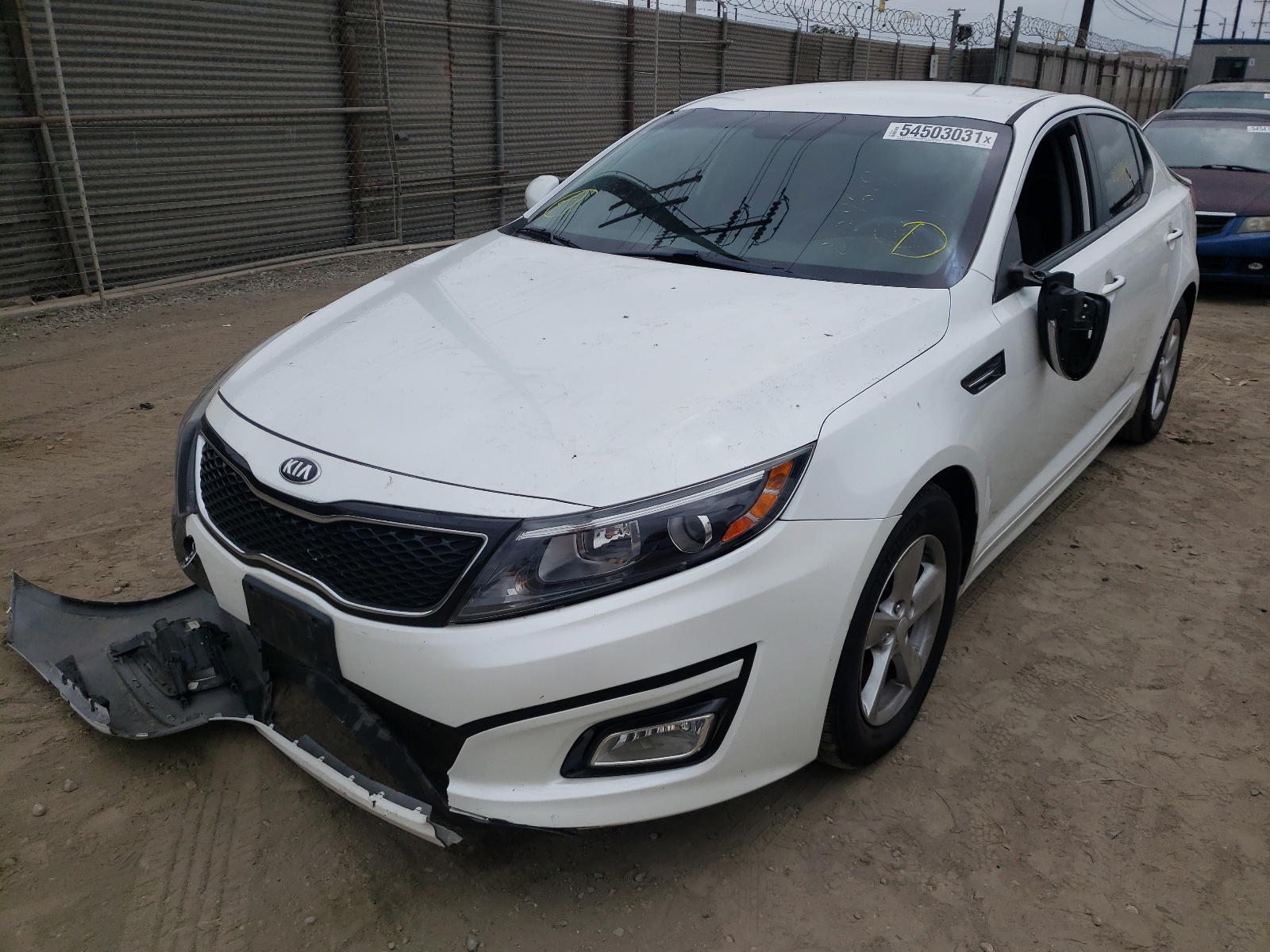 Photo 2 from auction – 2015 KIA OPTIMA LX with VIN KNAGM4A79F5651285