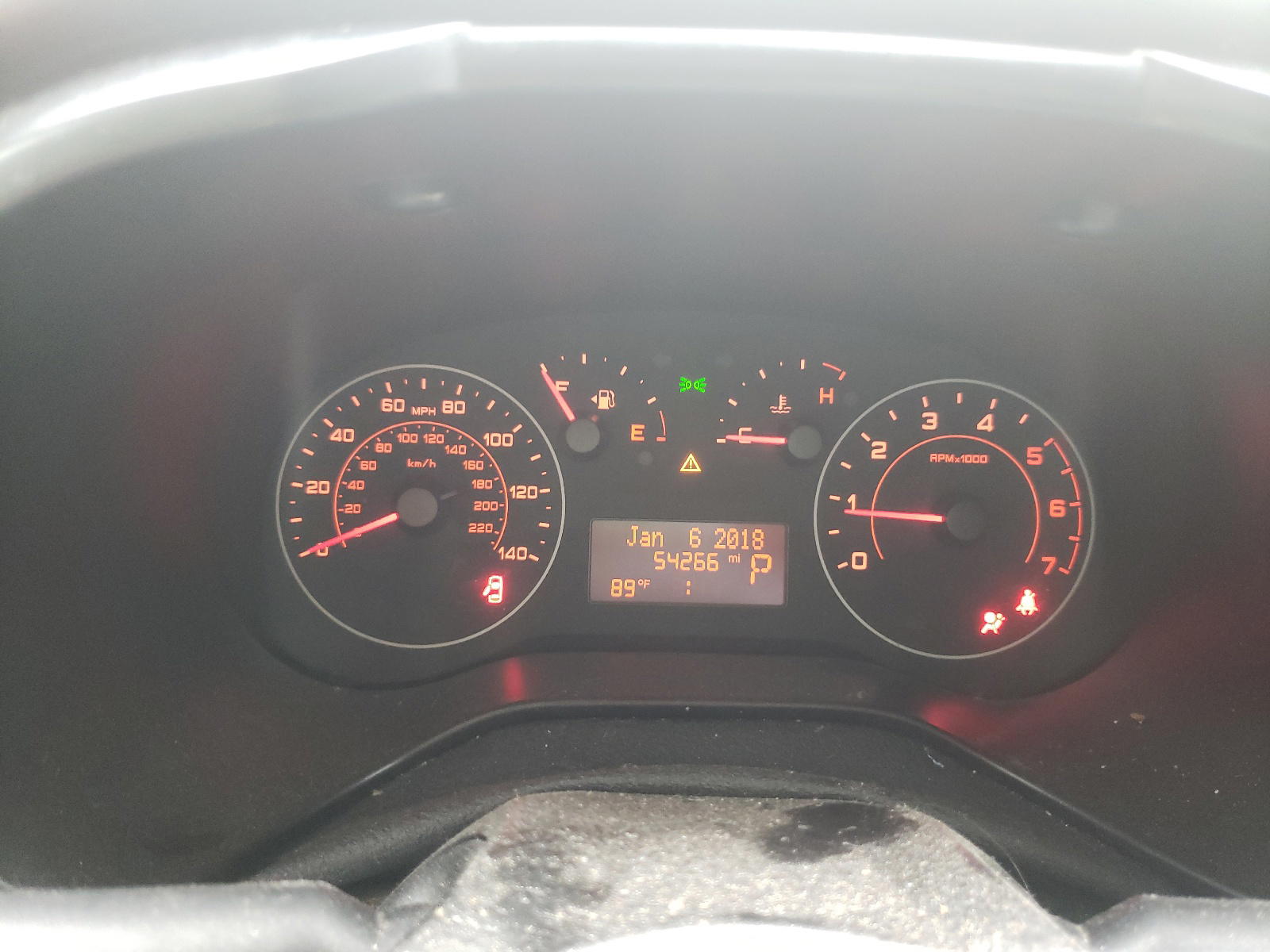 Photo 8 from auction – 2018 RAM PROMASTER with VIN ZFBERFAB1J6L16345