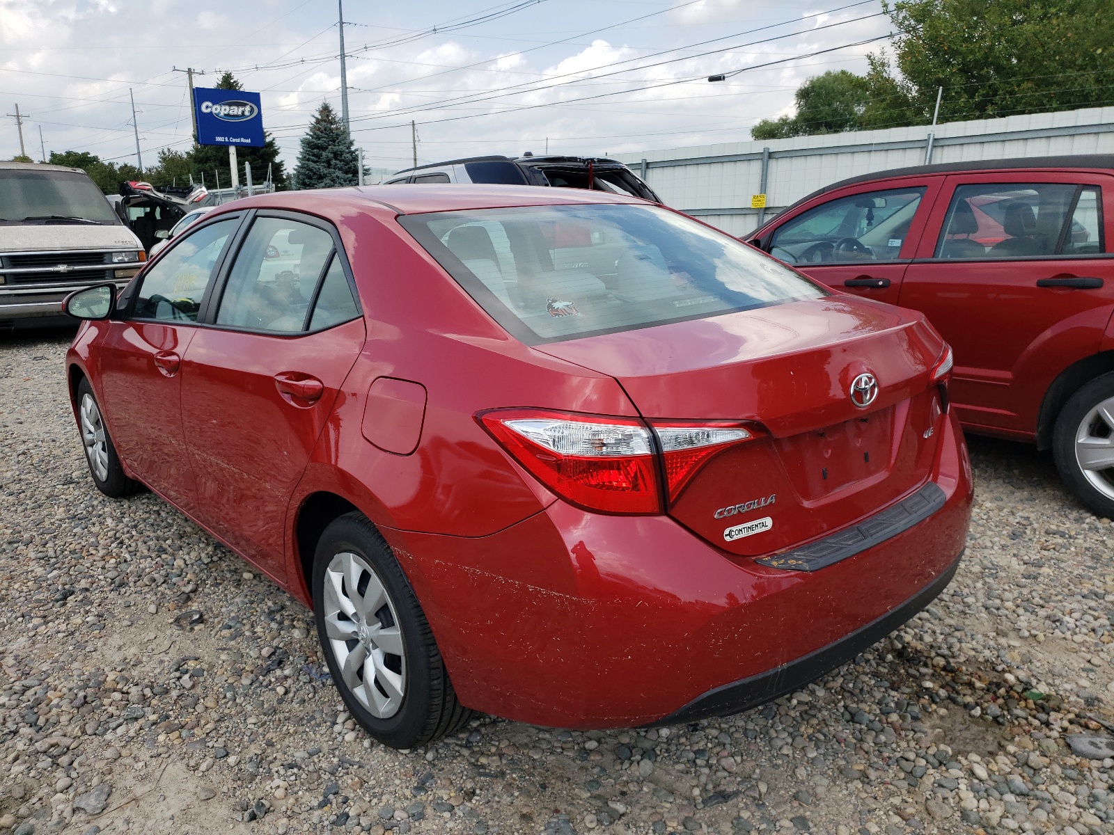 Photo 3 from auction – 2016 TOYOTA COROLLA L with VIN 2T1BURHE8GC670851
