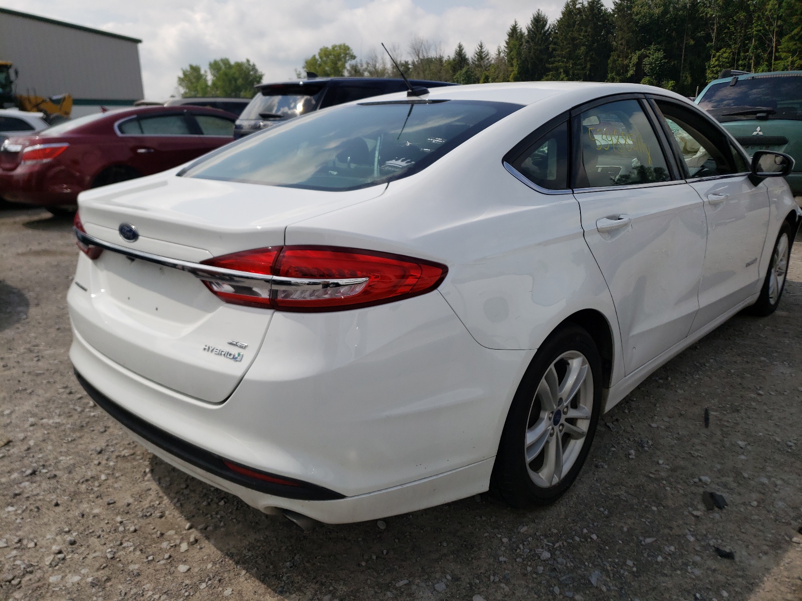 Photo 4 from auction – 2018 FORD FUSION SE with VIN 3FA6P0LU4JR242186