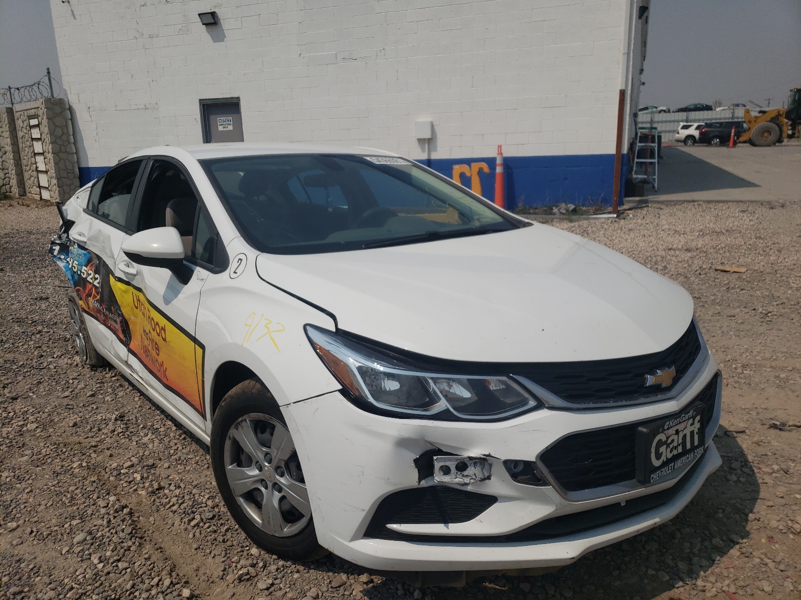 CHEVROLET CRUZE LS 2017 with VIN 3G1BC5SM5HS566388 - Photo from auction
