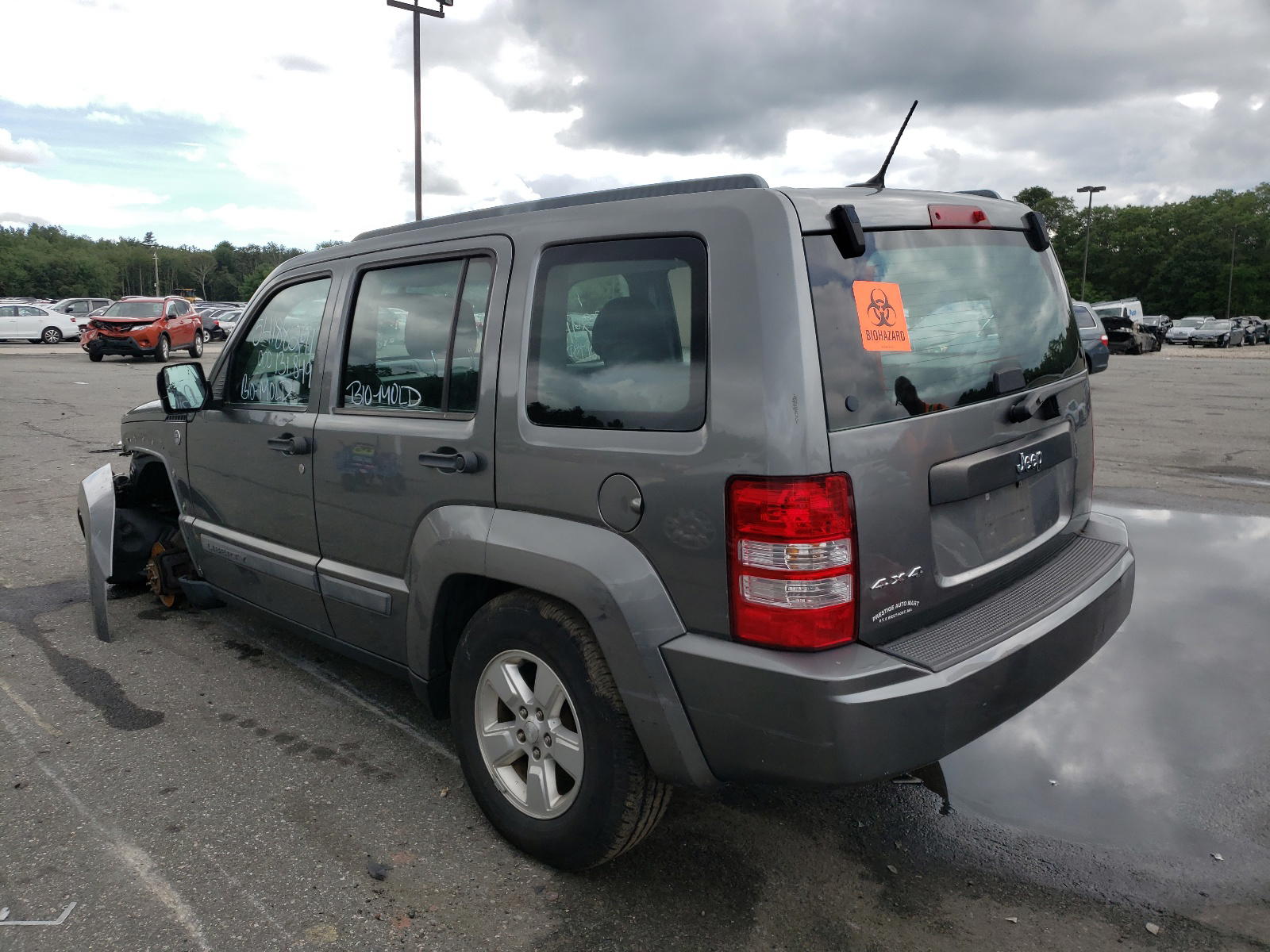 Photo 3 from auction – 2012 JEEP LIBERTY SP with VIN 1C4PJMAK2CW141995