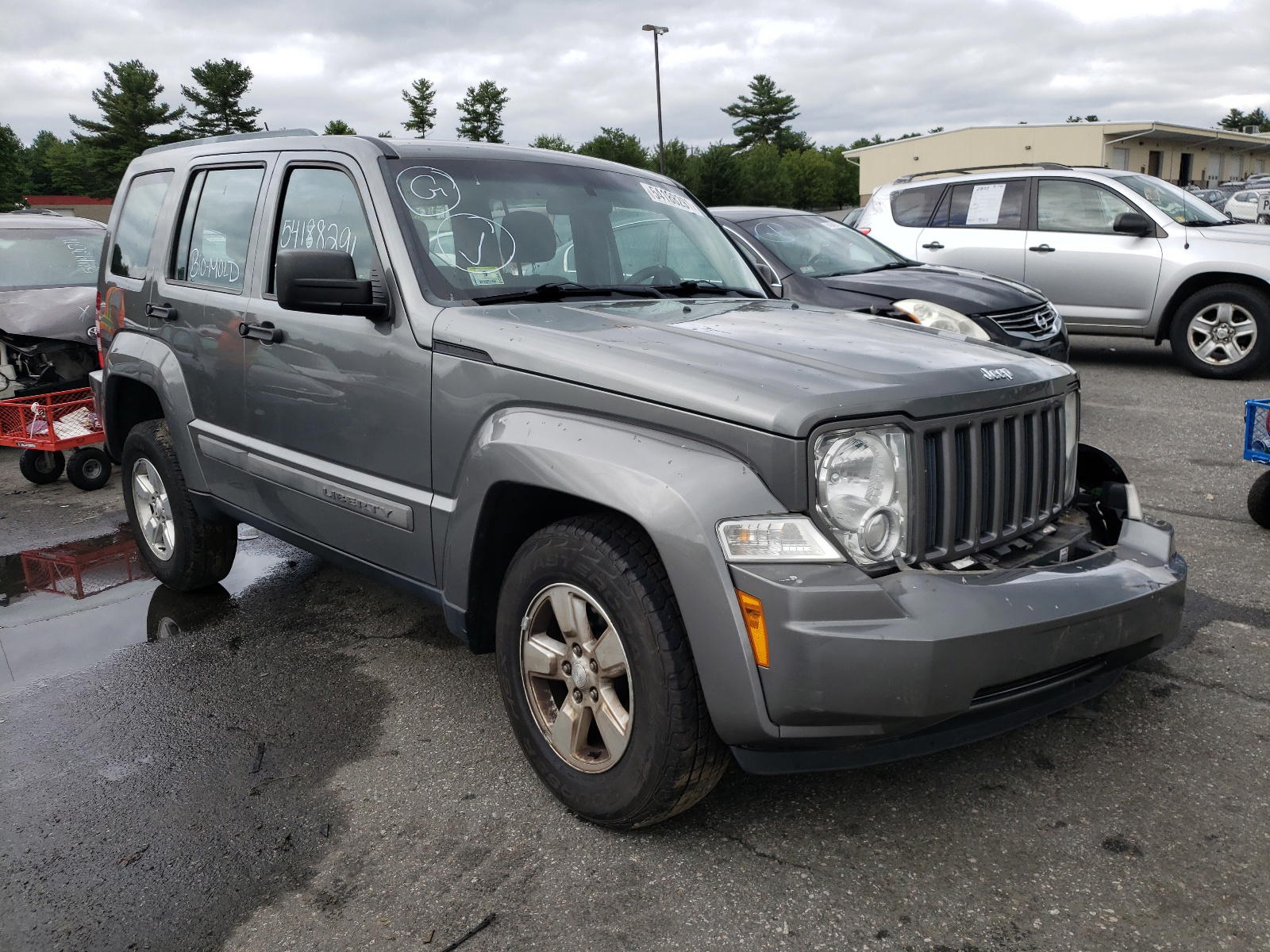 JEEP LIBERTY SP 2012 with VIN 1C4PJMAK2CW141995 - Photo from auction
