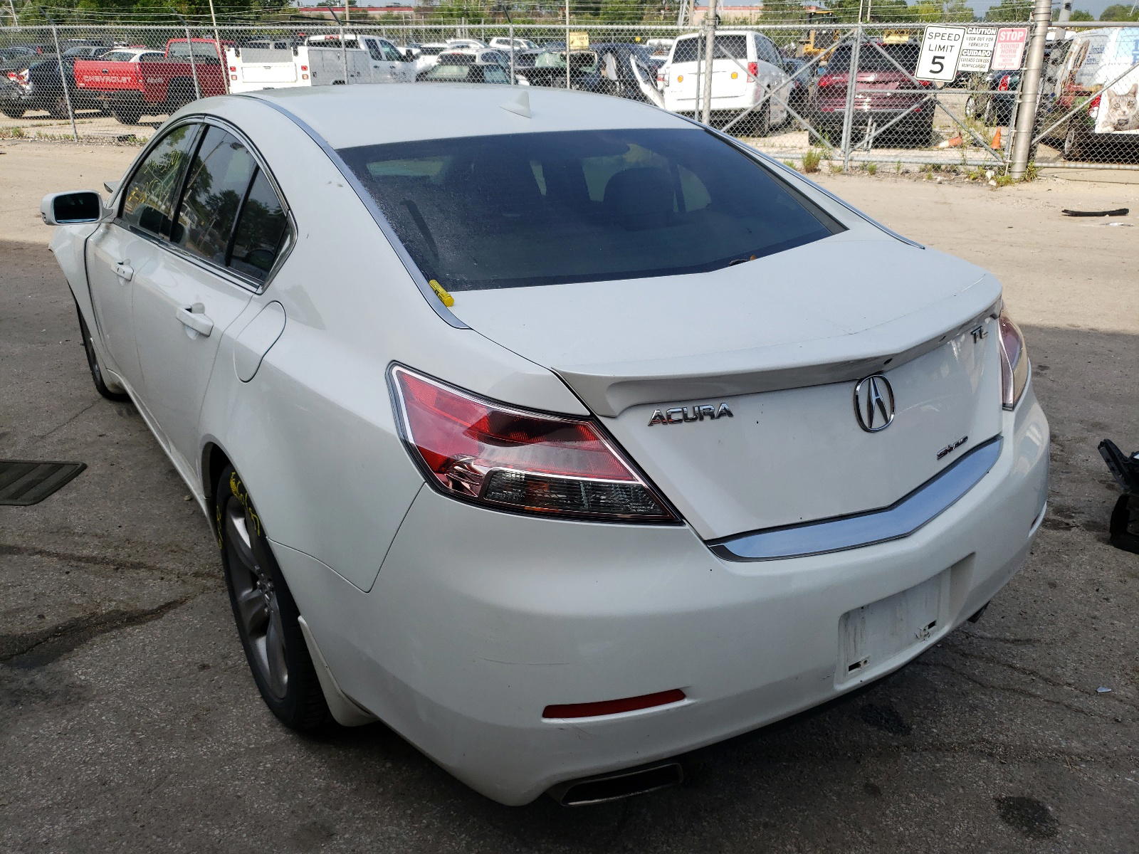 Photo 3 from auction – 2012 ACURA TL with VIN 19UUA9F54CA004168